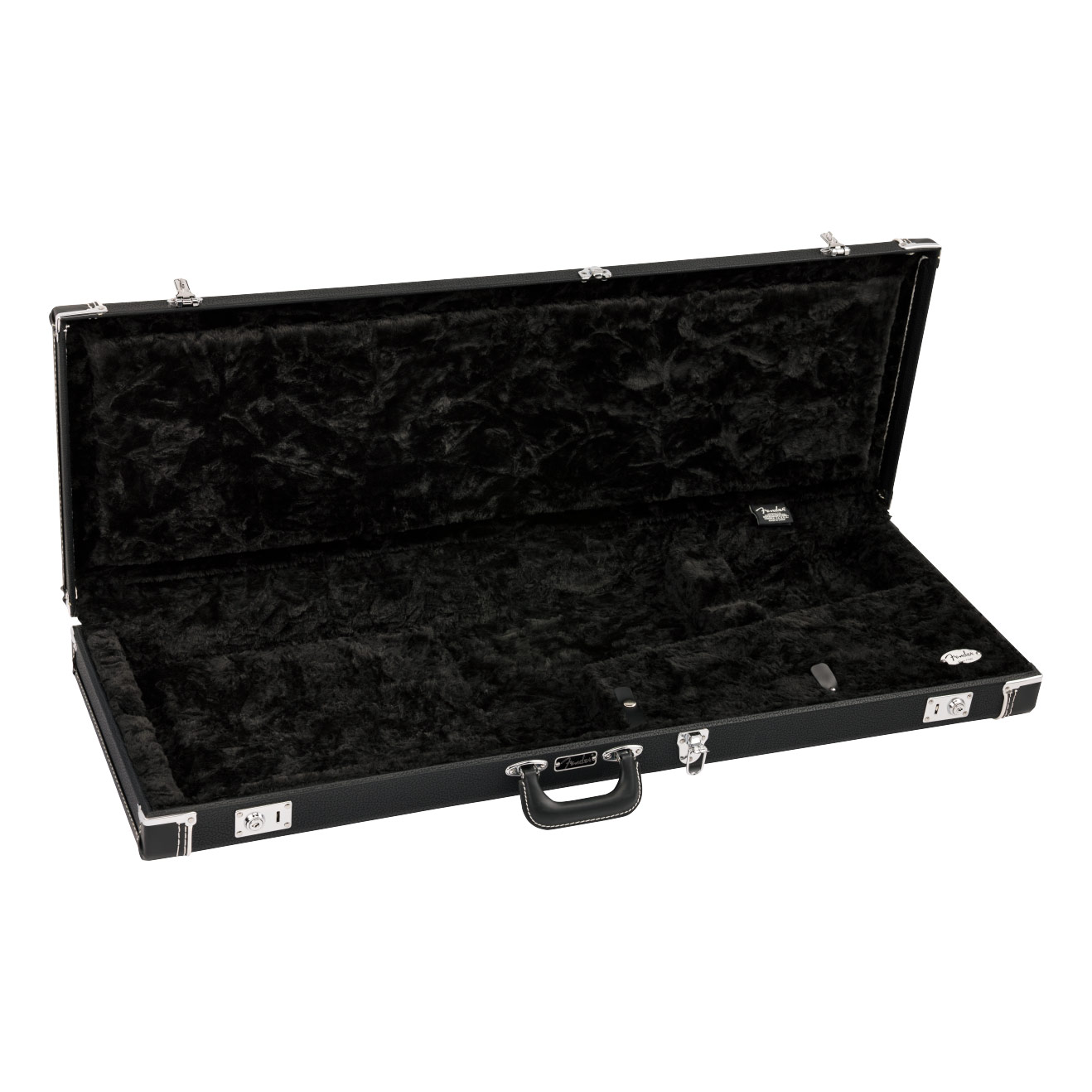 Fender Classic Series Wood Case Stratocaster/Telecaster Black Left-Handed