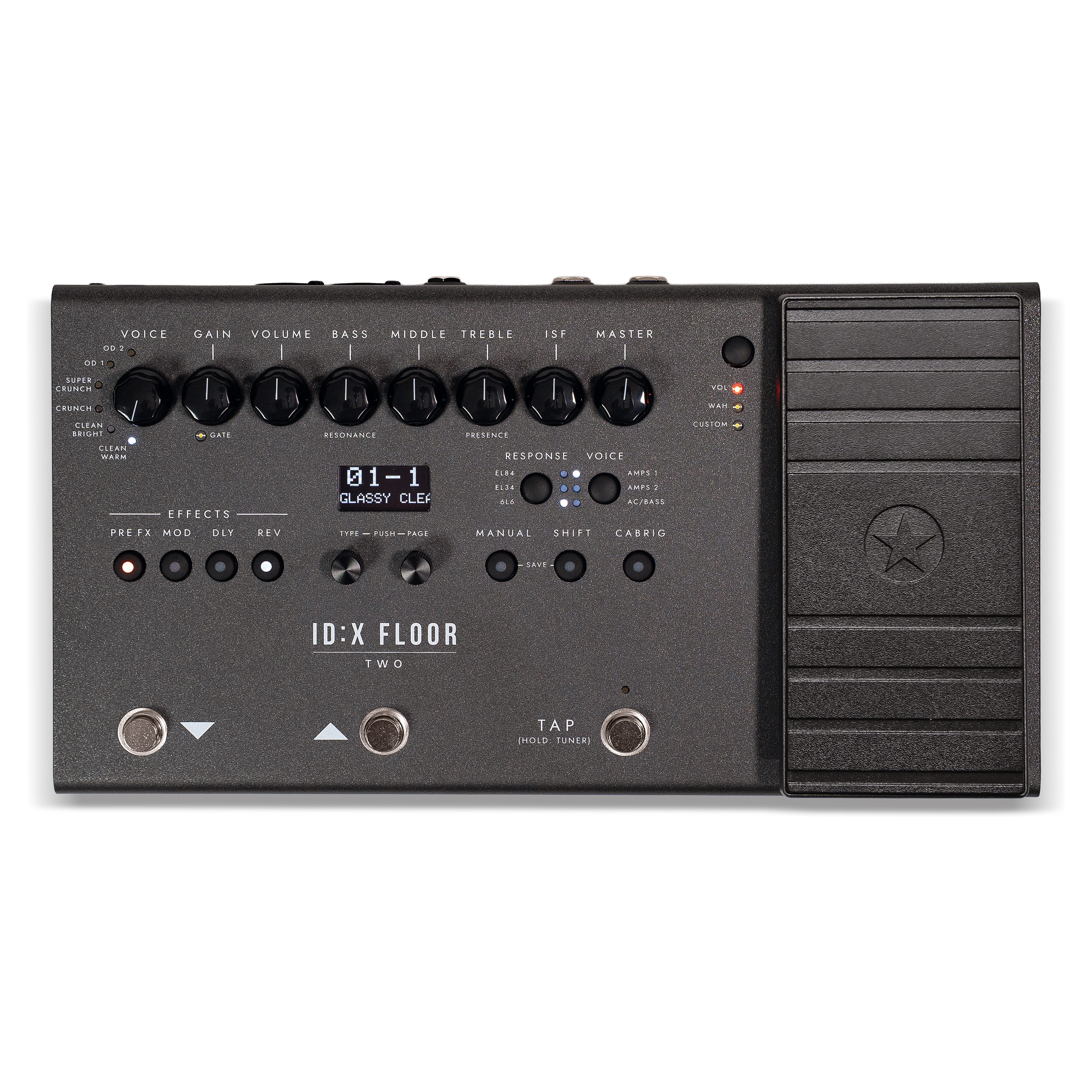 Blackstar ID:X Floor Two Guitar Amp Modeller and Multi Effects Processor Pedal