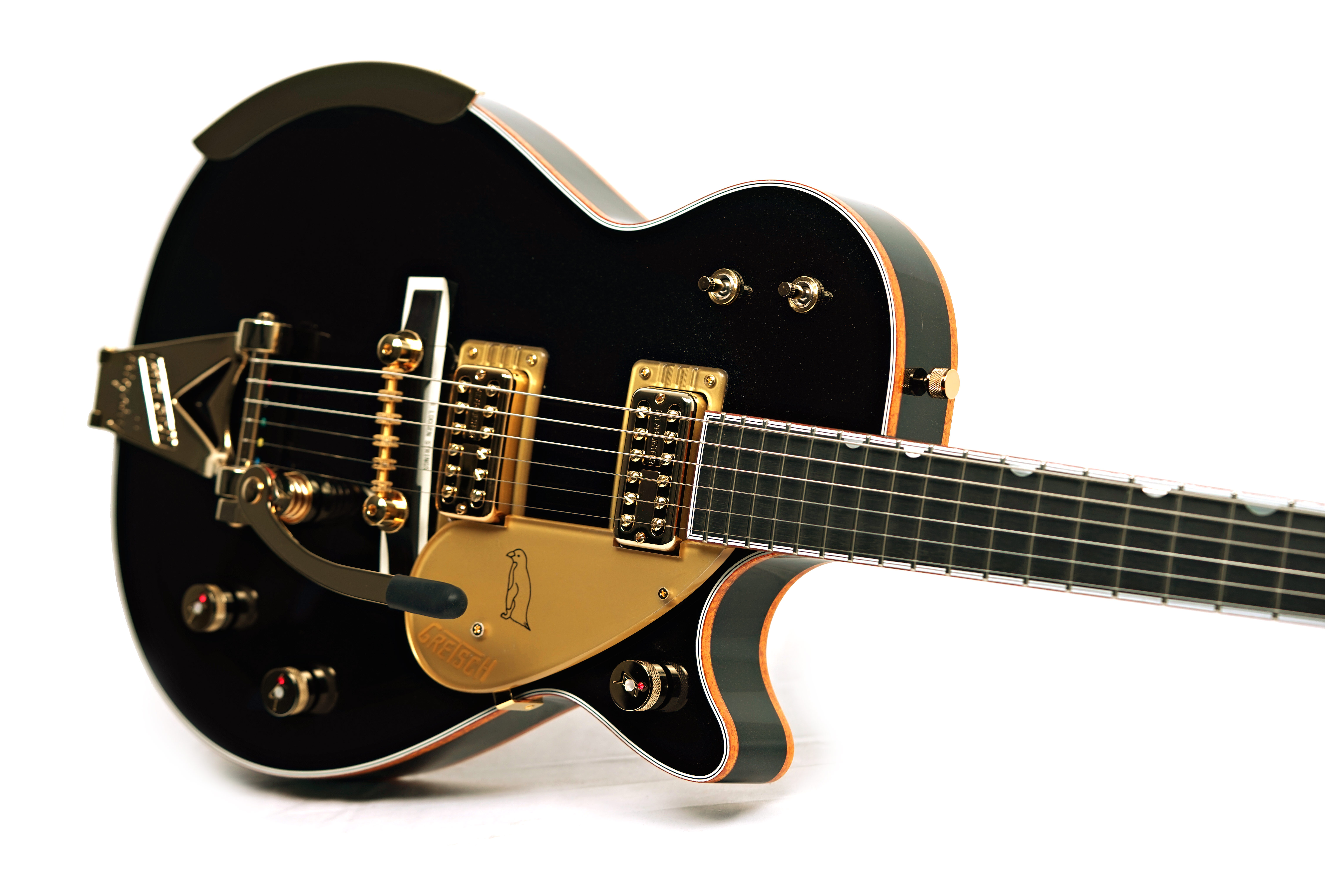 Gretsch G6134TG 58 Limited Edition 1958 Custom Penguin with Bigsby Ebony Fingerboard Emerald Night #JT25113743