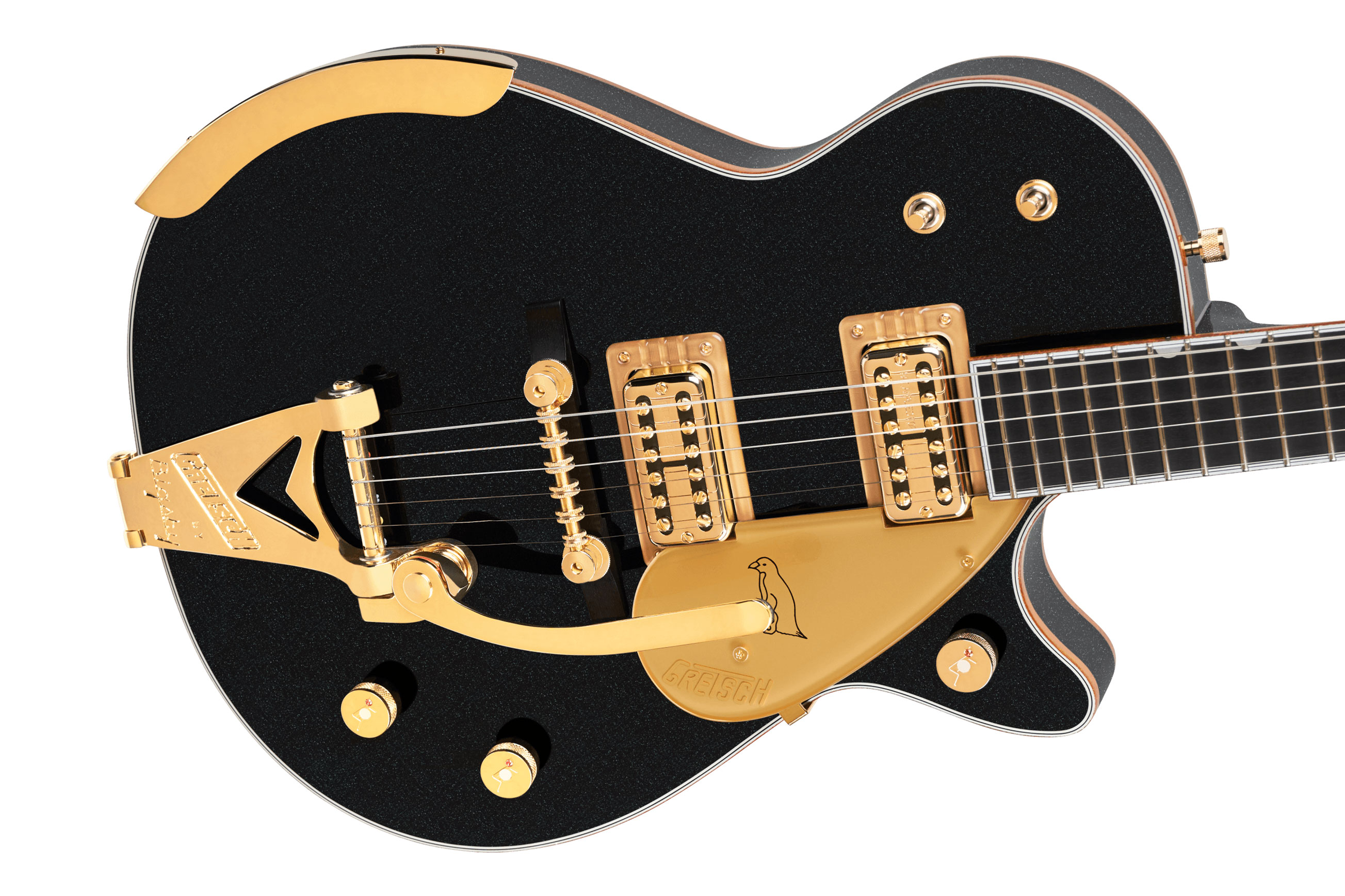 Gretsch G6134TG 58 Limited Edition 1958 Custom Penguin with Bigsby Ebony Fingerboard Emerald Night