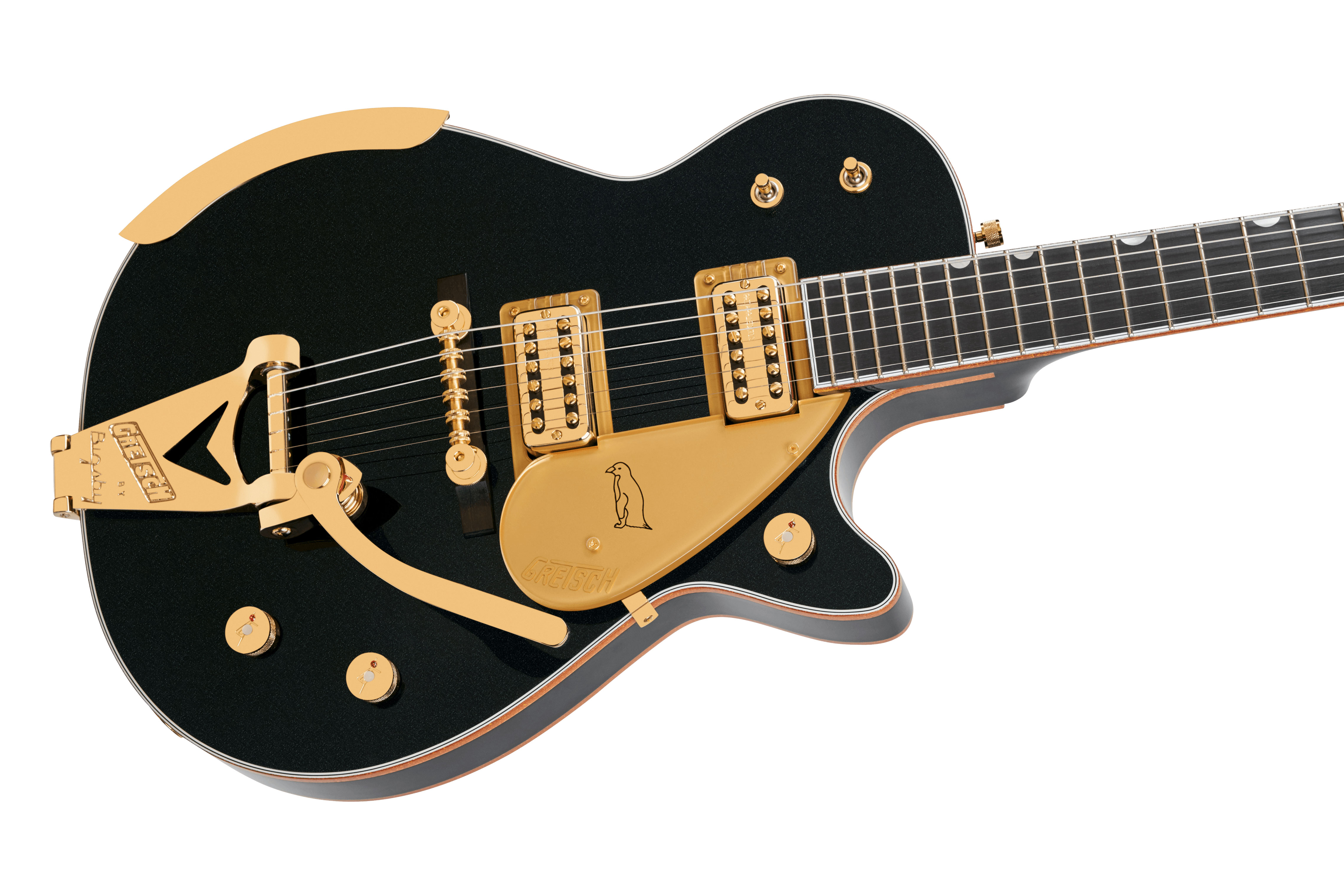 Gretsch G6134TG 58 Limited Edition 1958 Custom Penguin with Bigsby Ebony Fingerboard Emerald Night