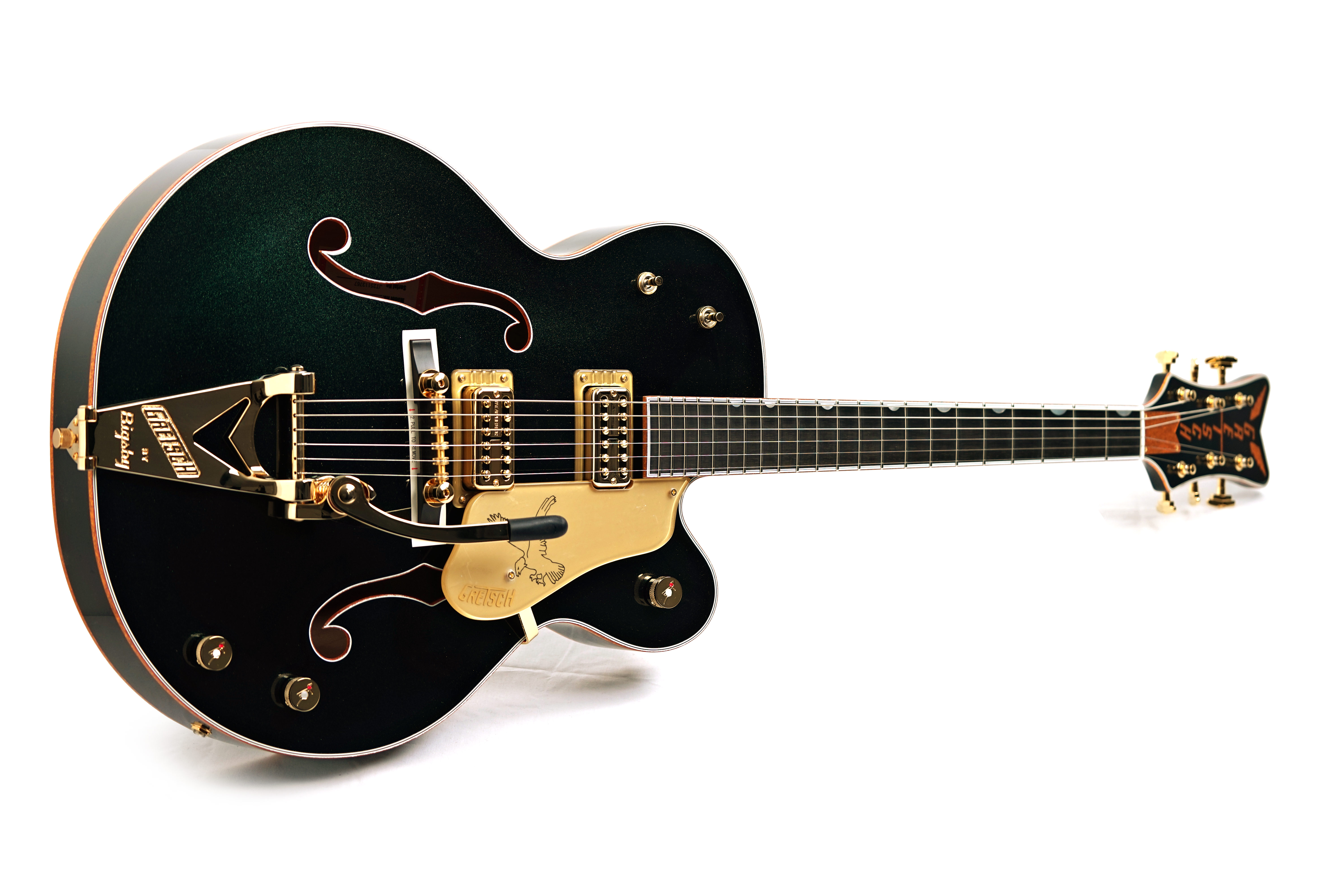 Gretsch G6136TG 58 Limited Edition 1958 Custom Falcon with Bigsby Ebony Fingerboard Emerald Night #JT25113767
