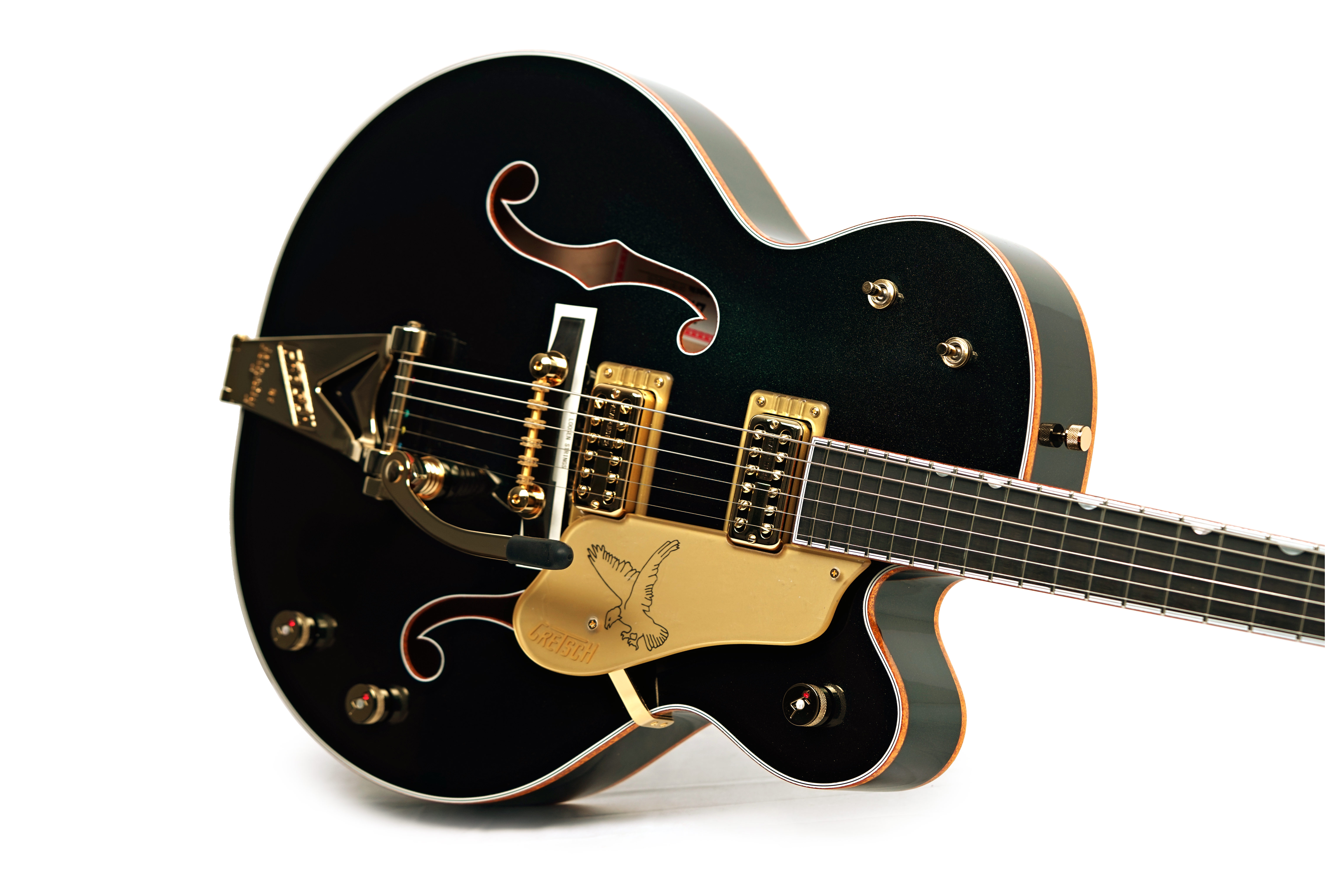 Gretsch G6136TG 58 Limited Edition 1958 Custom Falcon with Bigsby Ebony Fingerboard Emerald Night #JT25113767