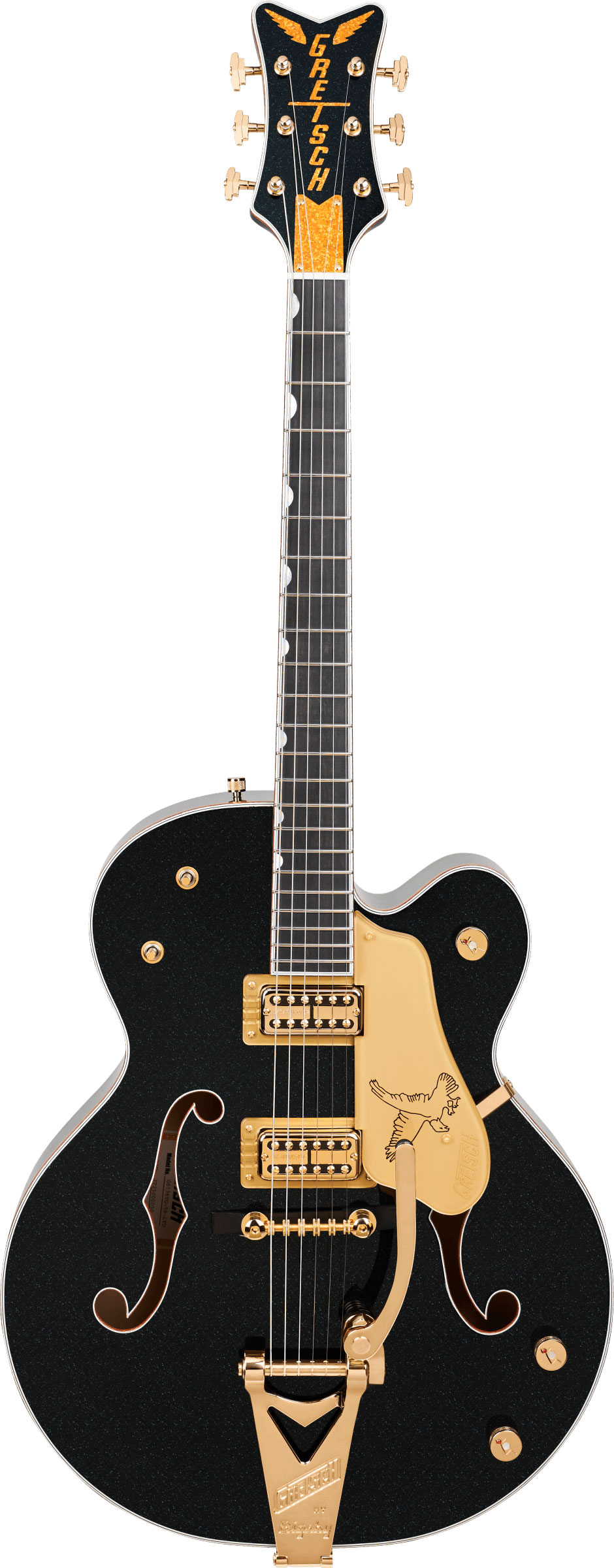 Gretsch G6136TG 58 Limited Edition 1958 Custom Falcon with Bigsby Ebony Fingerboard Emerald Night