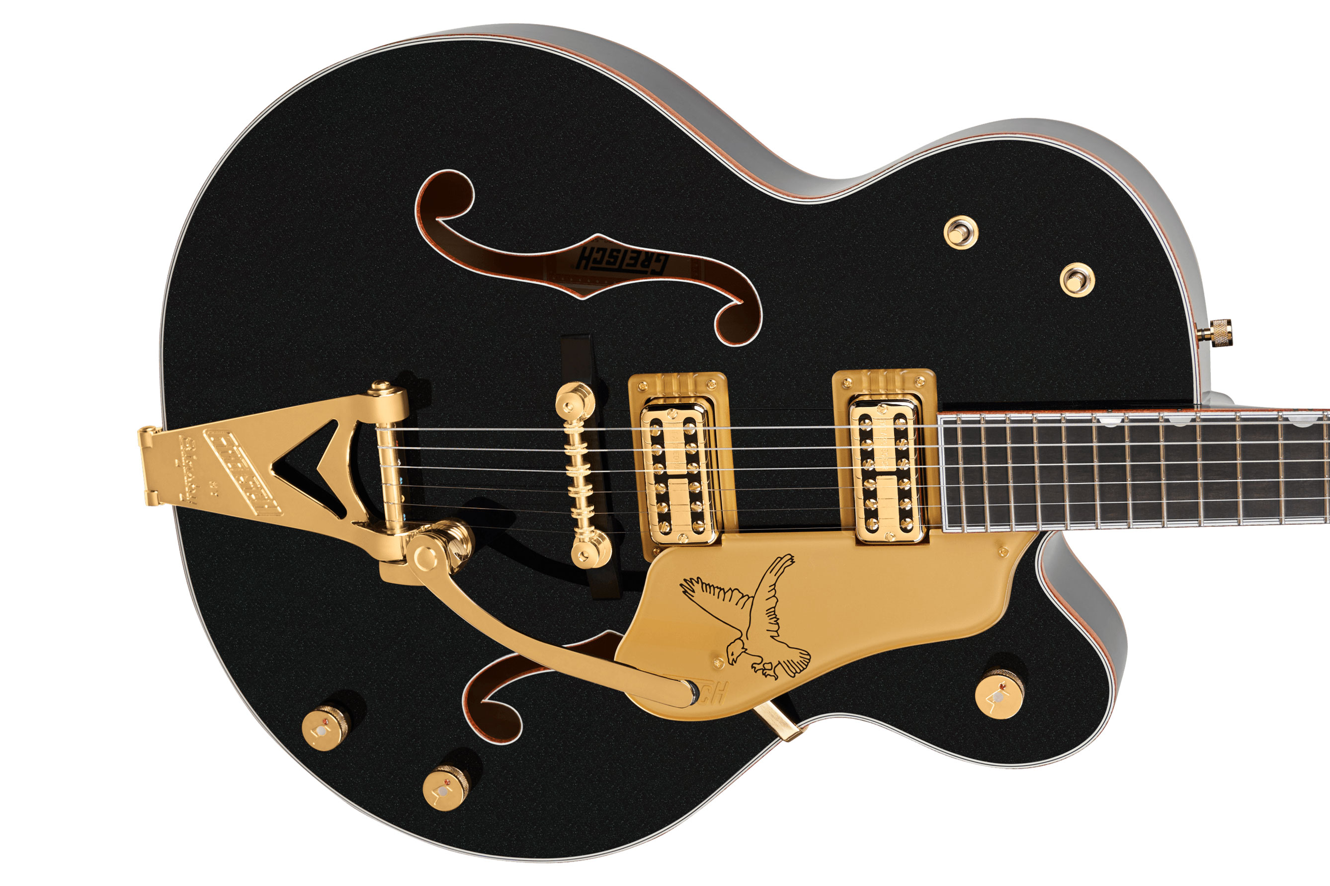 Gretsch G6136TG 58 Limited Edition 1958 Custom Falcon with Bigsby Ebony Fingerboard Emerald Night