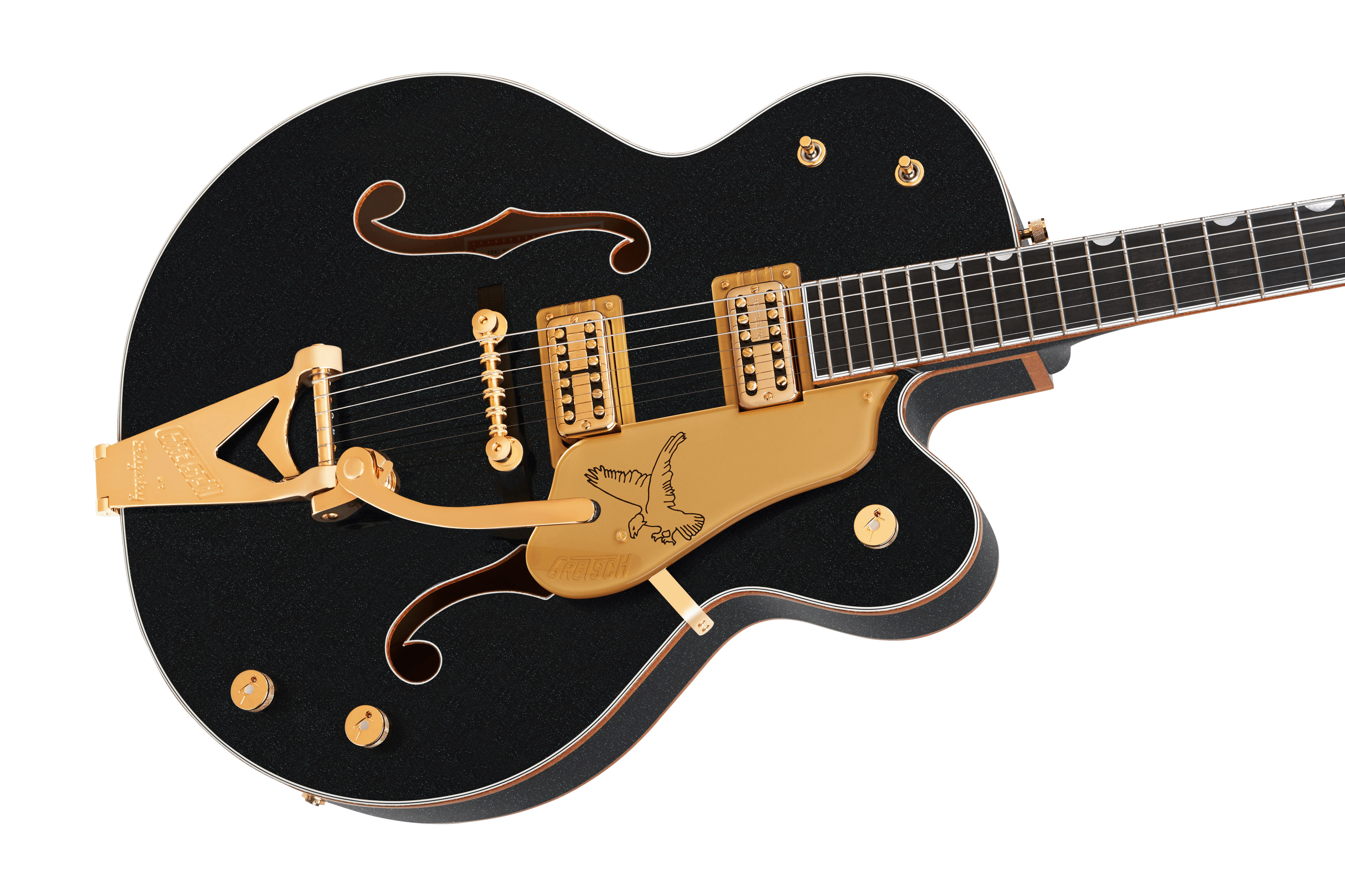 Gretsch G6136TG 58 Limited Edition 1958 Custom Falcon with Bigsby Ebony Fingerboard Emerald Night