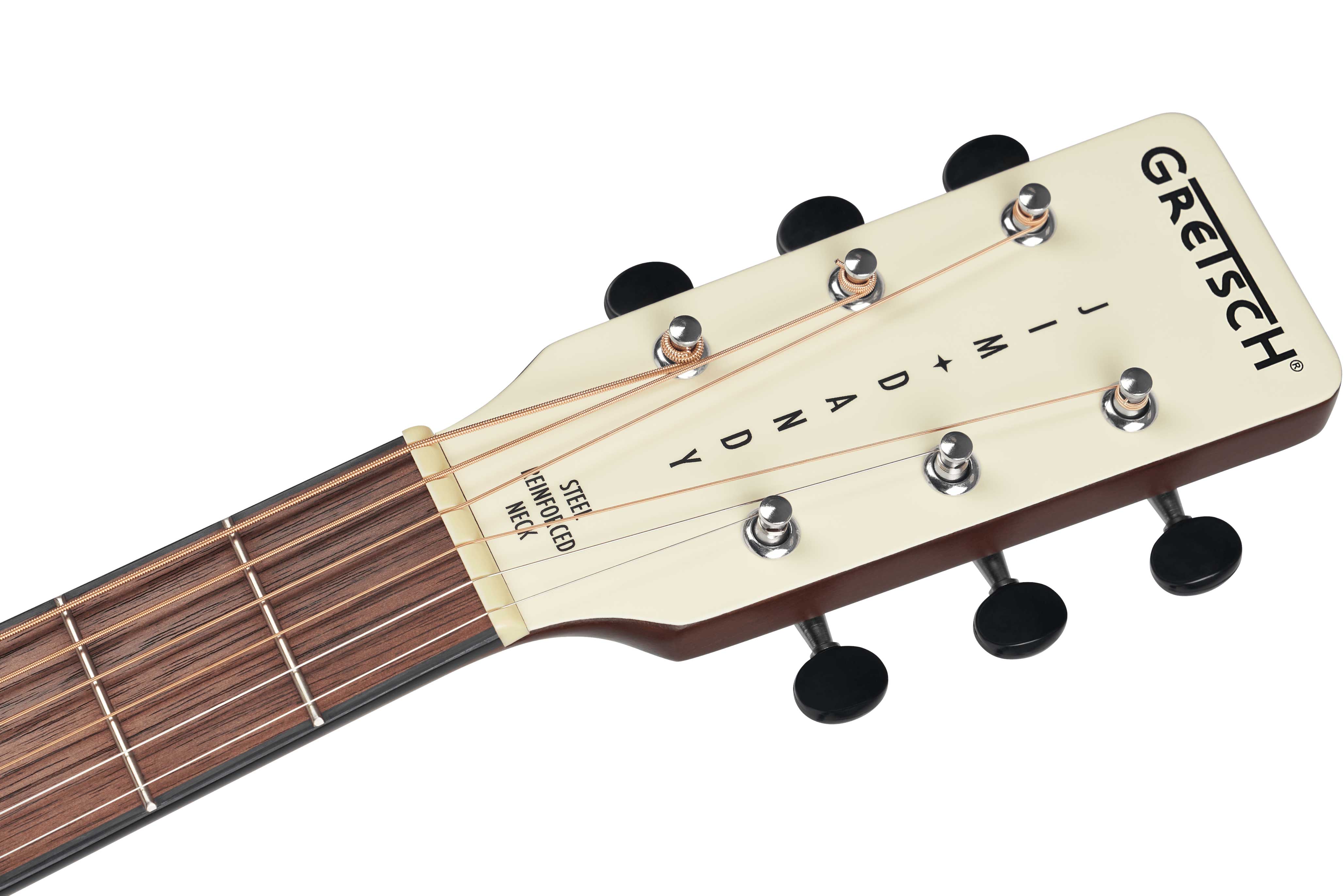 Gretsch Jim Dandy Parlor Limited Edition Walnut Fingerboard Tortoise Pickguard Vintage White