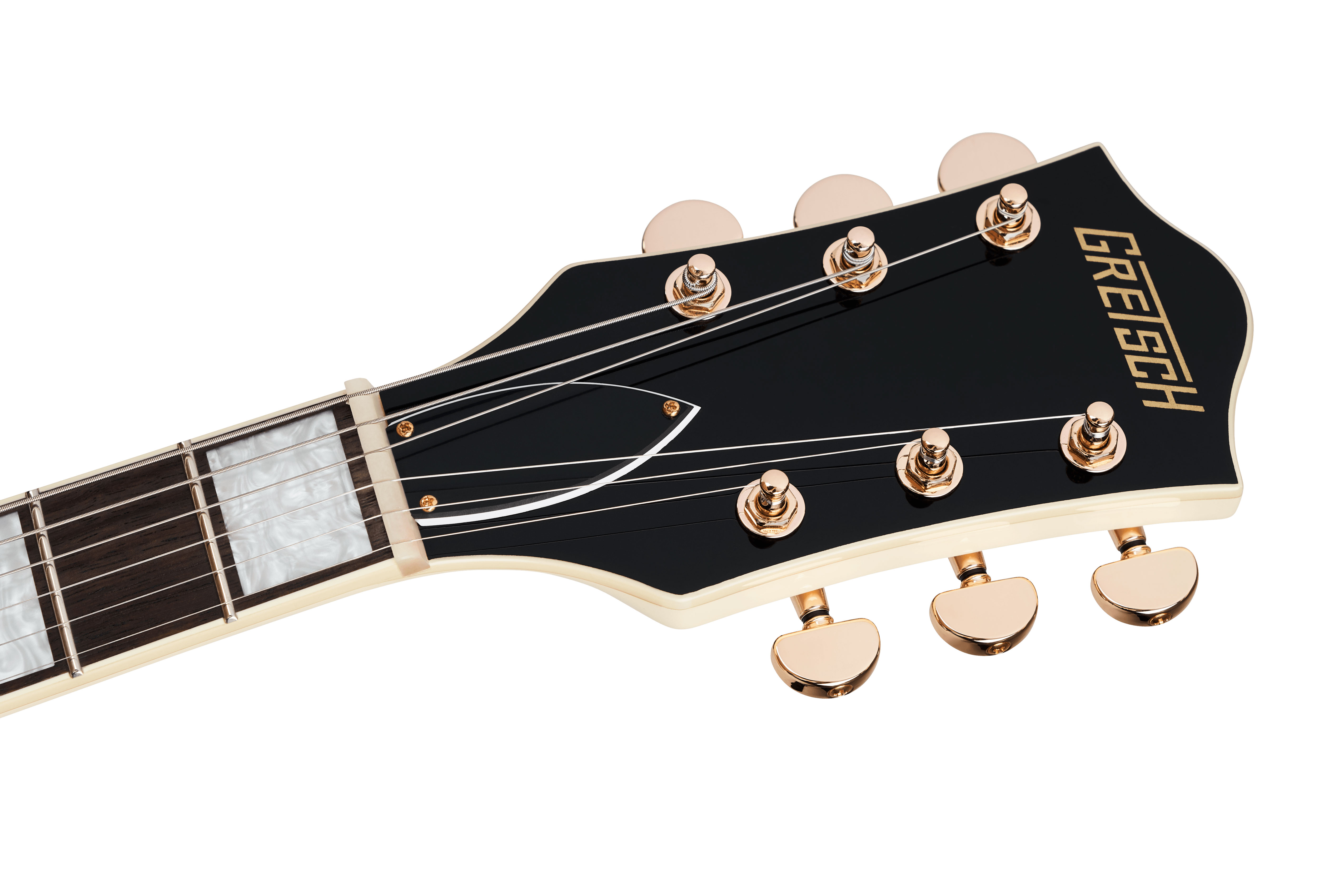 Gretsch G2420TG Streamliner Hollow Body with Bigsby Limited Edition Indian Laurel Fingerboard Vintage White