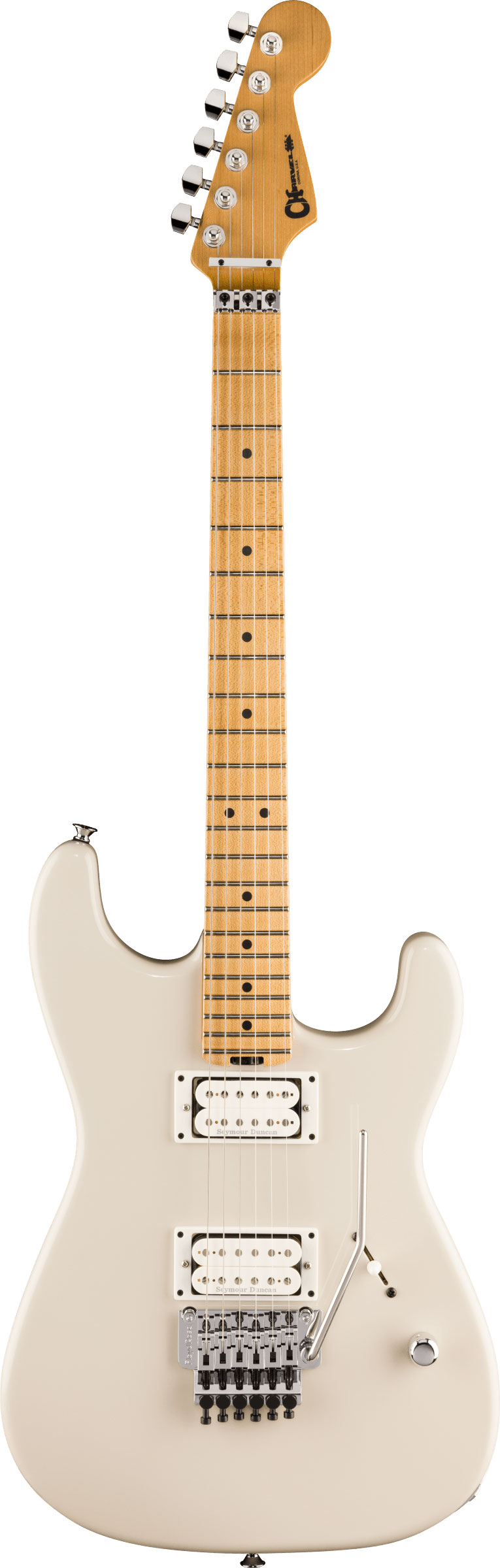 Charvel American Neo Classic San Dimas SD1 HH FR Maple Fingerboard Ivory Blitz
