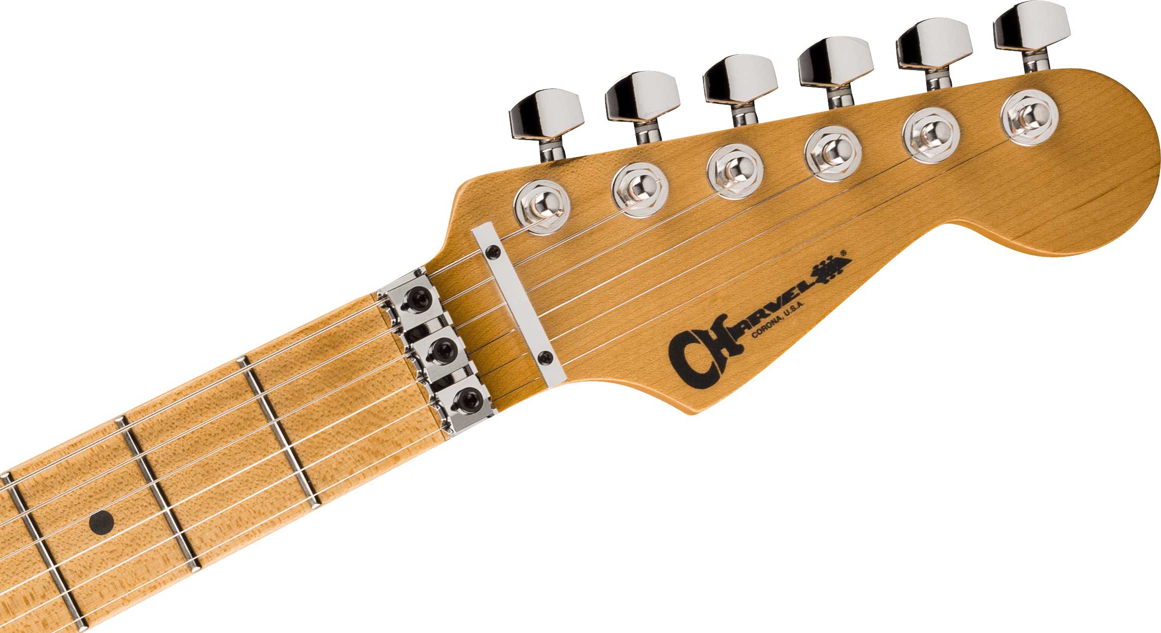 Charvel American Neo Classic San Dimas SD1 HH FR Maple Fingerboard Ivory Blitz