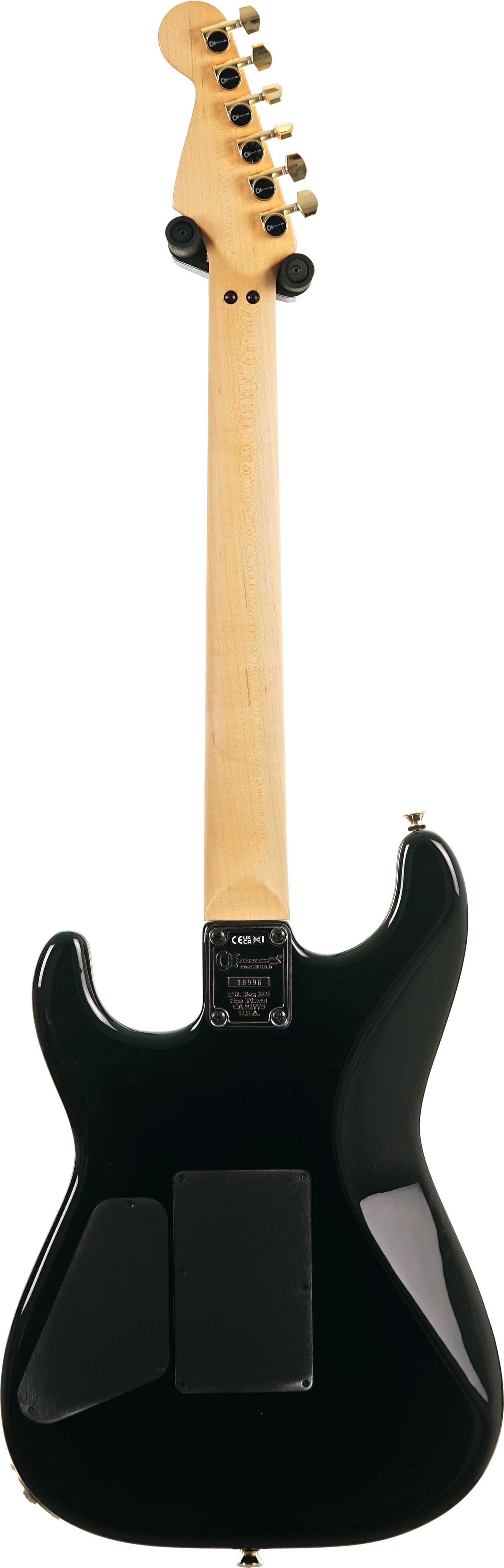 Charvel American Neo Classic San Dimas SD1 HH FR Maple Fingerboard Gloss Black #CH18996