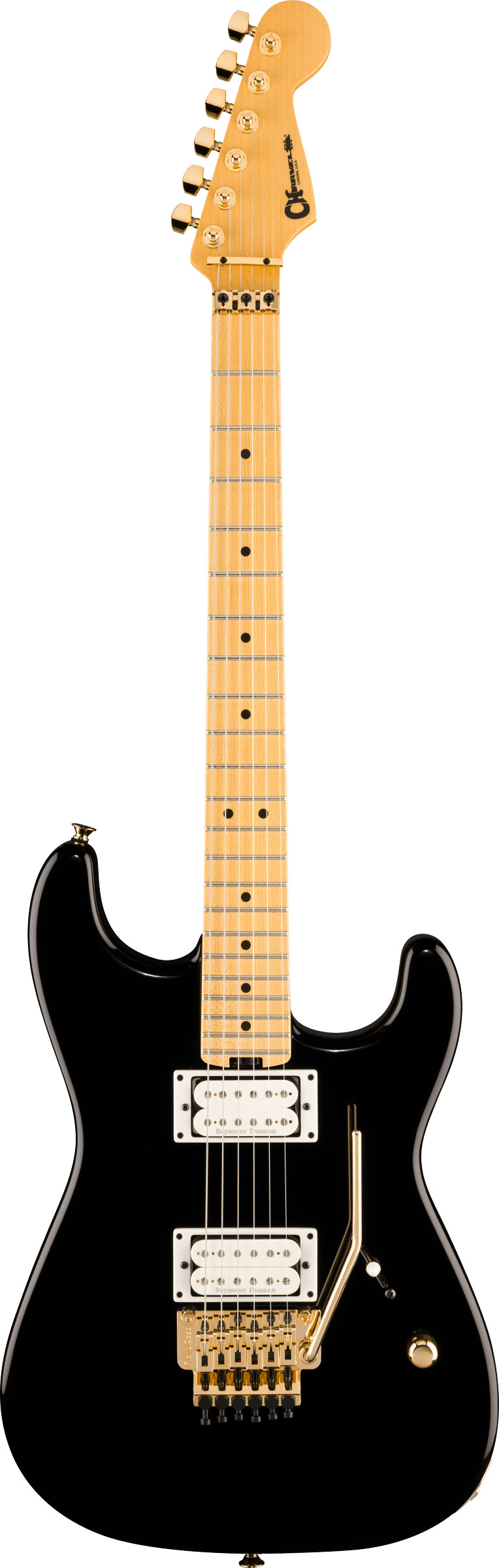 Charvel American Neo Classic San Dimas SD1 HH FR Maple Fingerboard Gloss Black