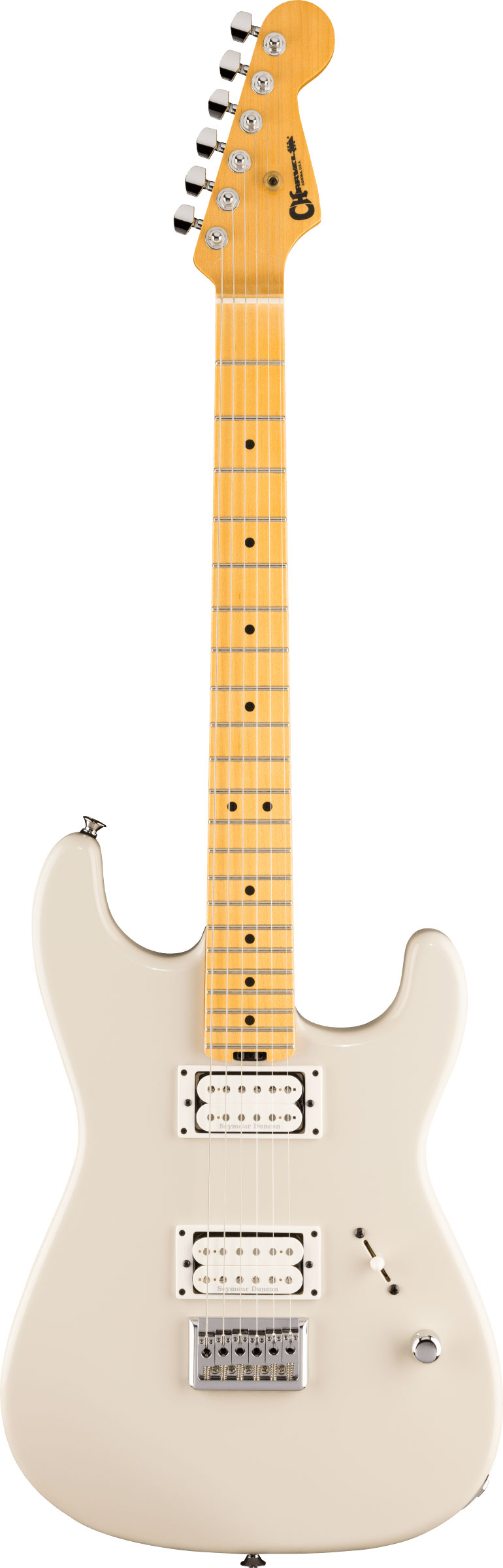 Charvel American Neo Classic San Dimas SD1 HH HT Maple Fingerboard Ivory Blitz