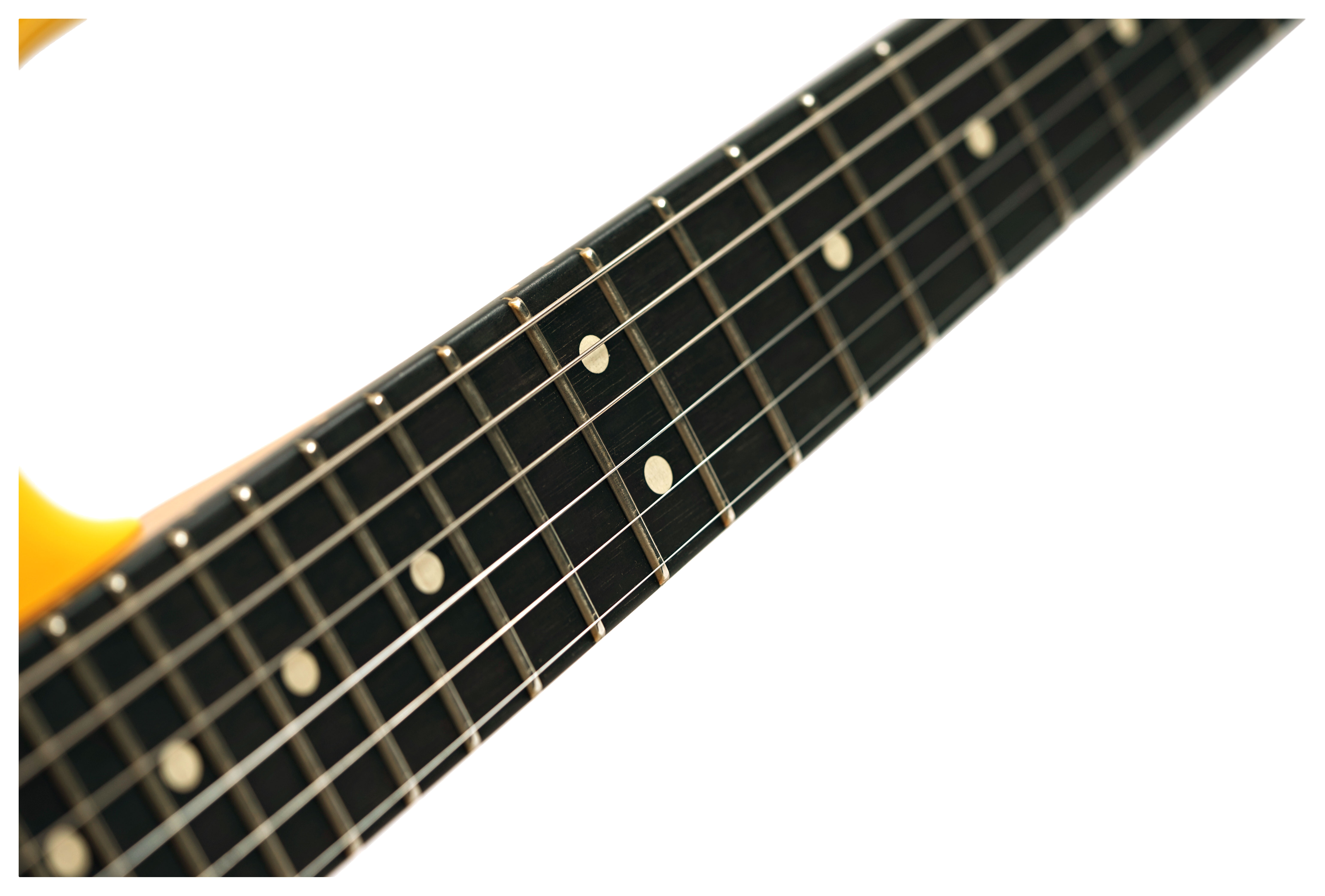 Jackson Pro Origins 1985 Limited Edition San Dimas SD1 HH FR Ebony Fingerboard Yellow Bengal