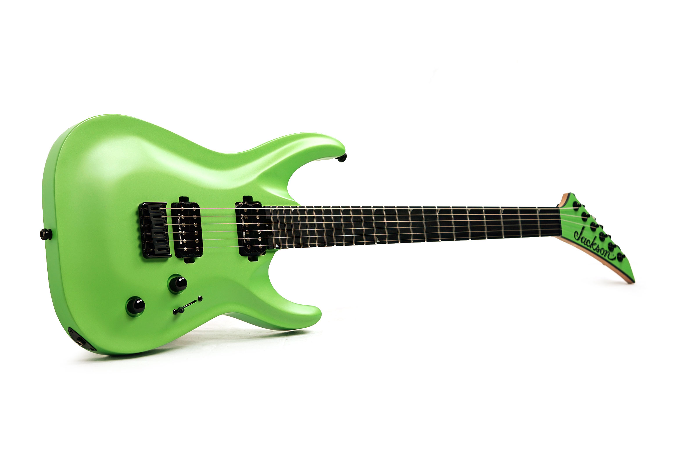 Jackson Pro Plus Series Soloist SLA2 HT Ebony Fingerboard Toxic Apple (Ex-Demo) #ISJ2503562