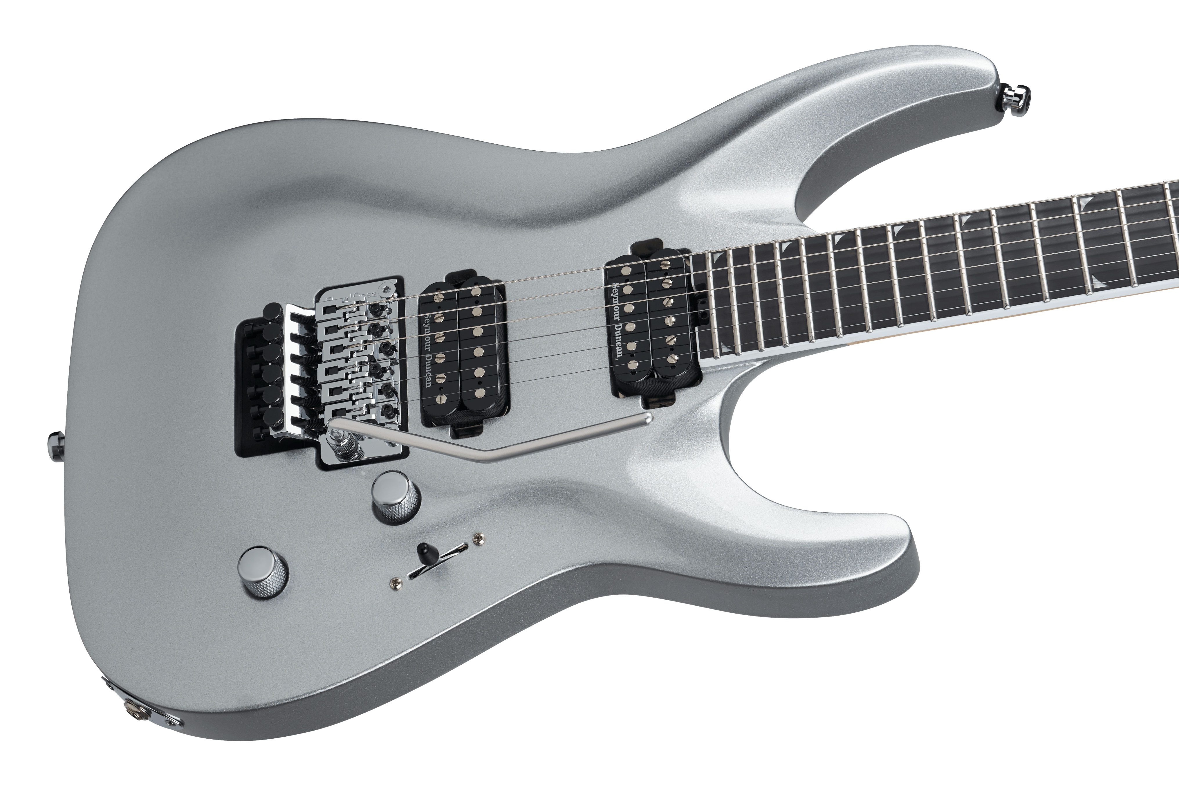 Jackson Pro Plus Series Soloist SLA2 Ebony Fingerboard Quicksilver