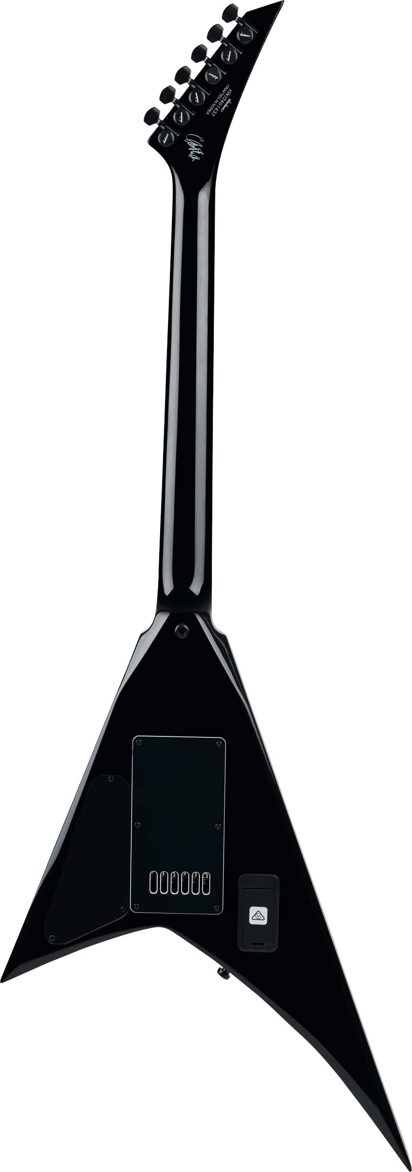 Jackson Pro Plus Series Signature Christian Andreu Rhoads RR24 EVTN Ebony Fingerboard Black with White Bevels