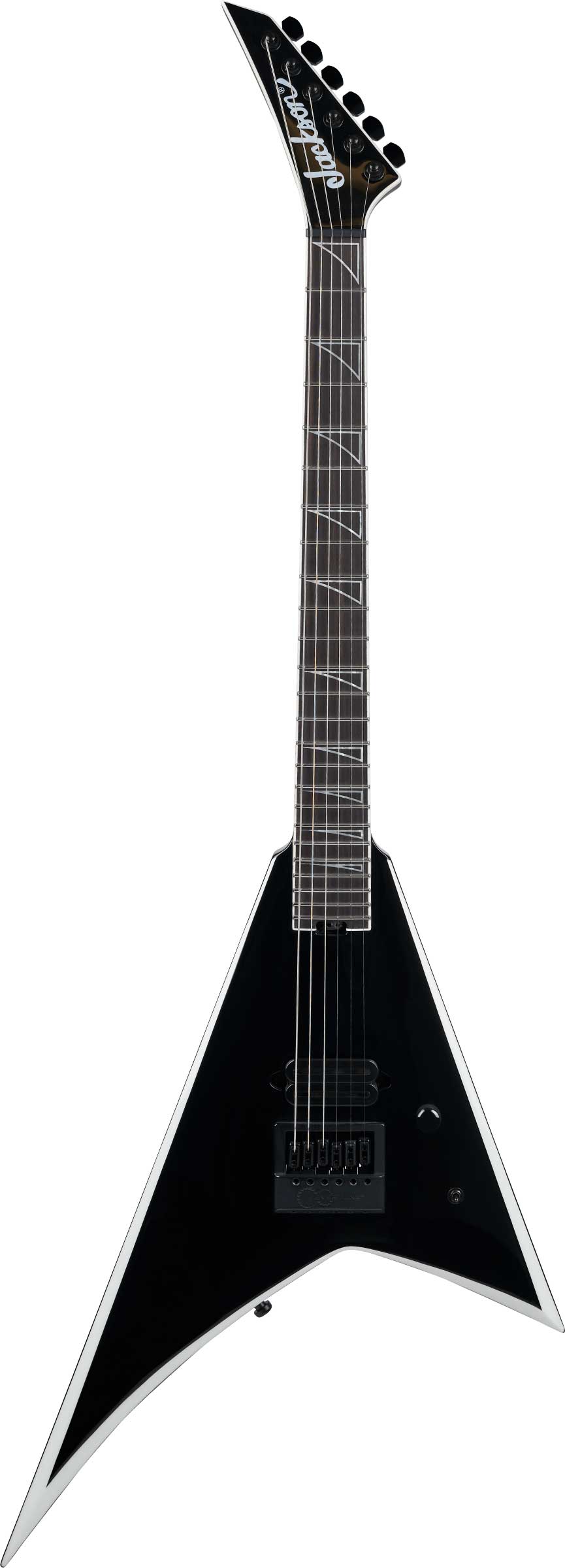 Jackson Pro Plus Series Signature Christian Andreu Rhoads RR24 EVTN Ebony Fingerboard Black with White Bevels