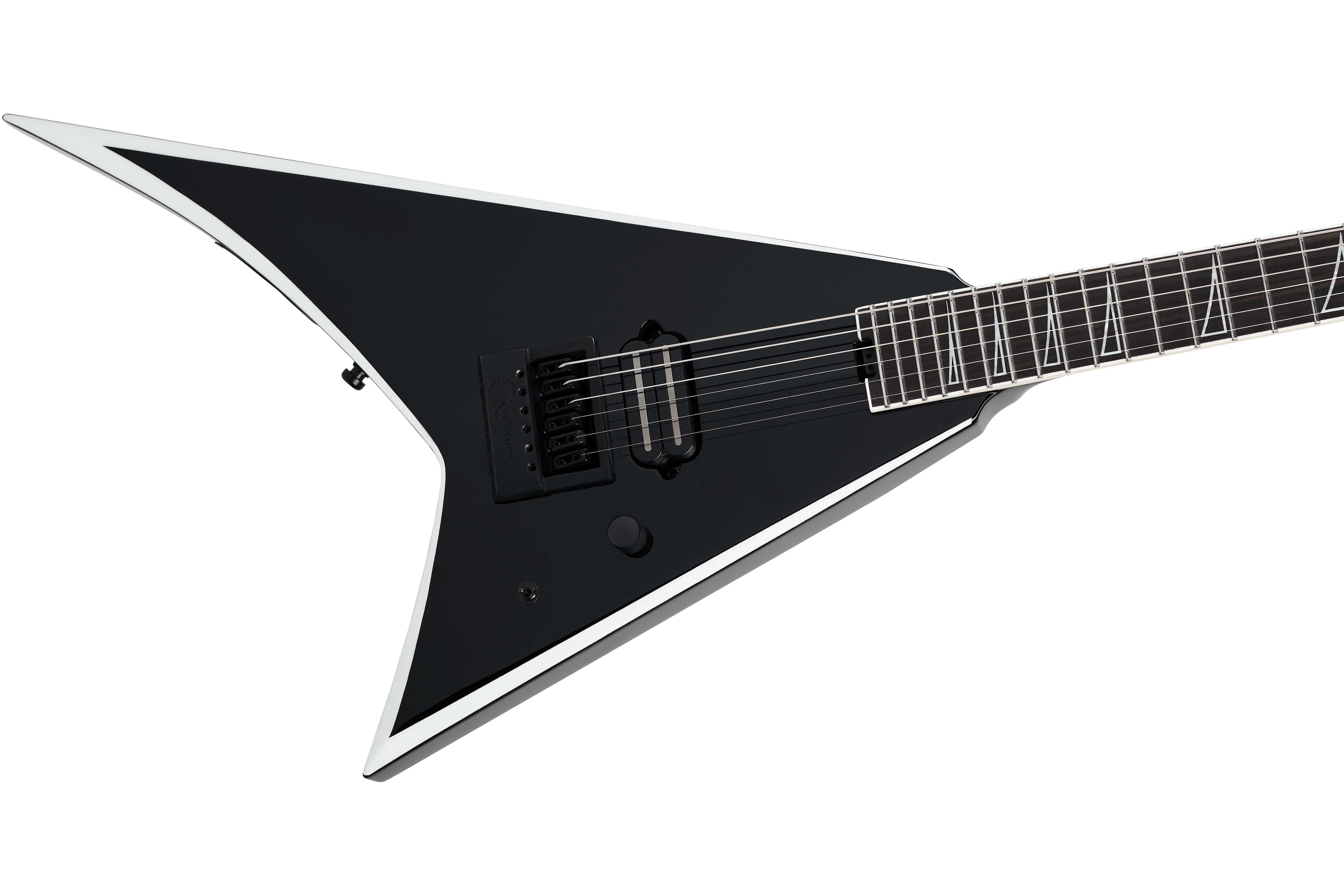 Jackson Pro Plus Series Signature Christian Andreu Rhoads RR24 EVTN Ebony Fingerboard Black with White Bevels