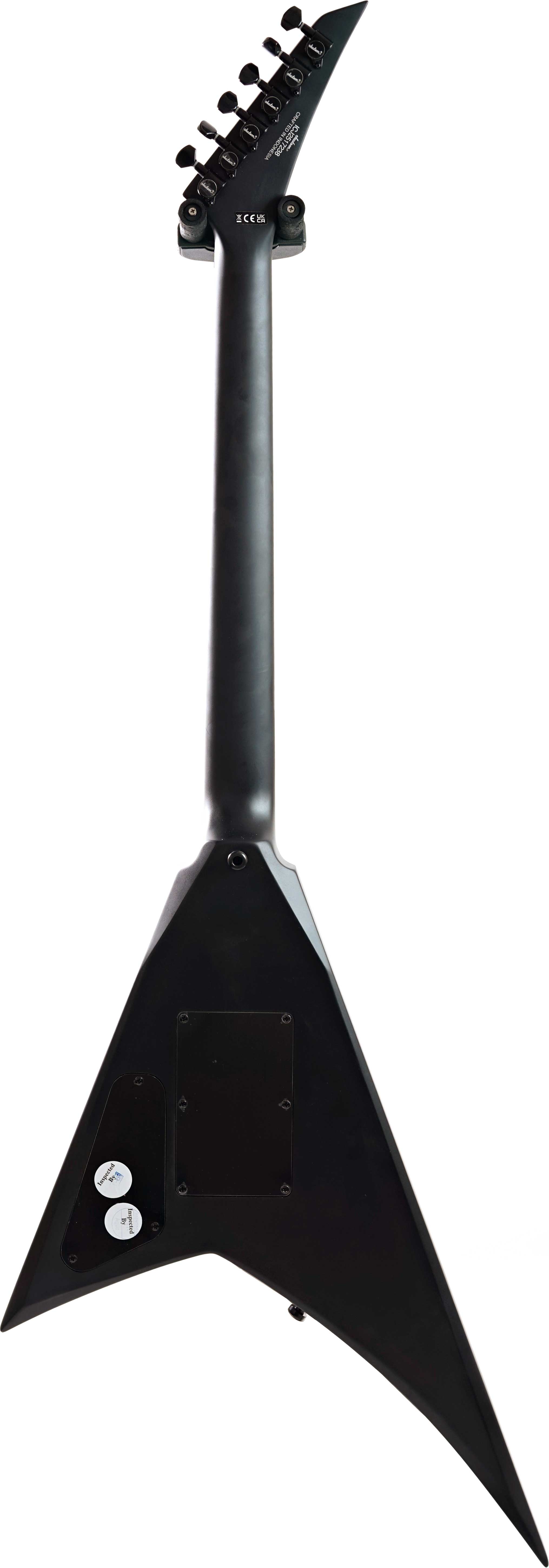 Jackson Pro Plus Pure Metal Limited Edition Rhoads RR1A Ebony Fingerboard Satin Black (Nearly New) #ICJ2517238