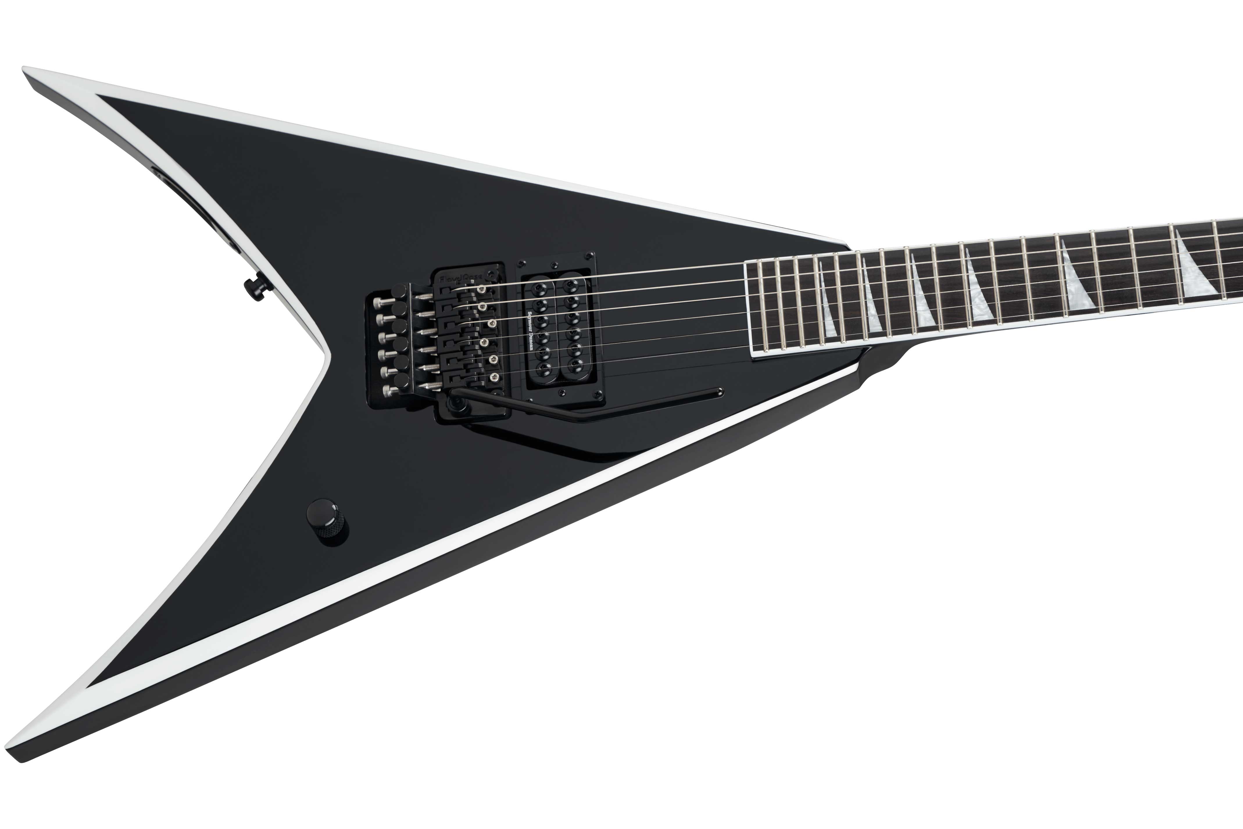 Jackson Pro Series Signature Wes Borland King V KV Black with White Bevels