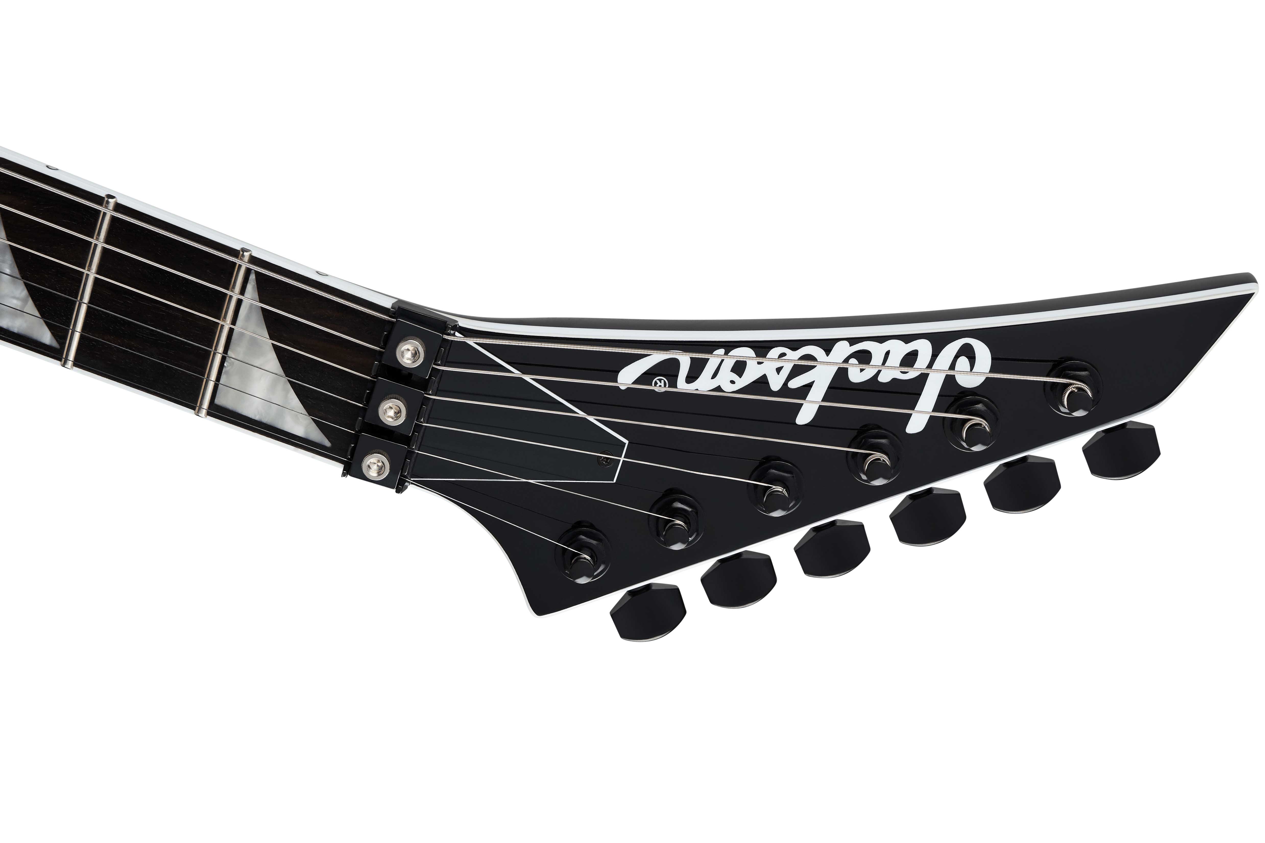 Jackson Pro Series Signature Wes Borland King V KV Black with White Bevels