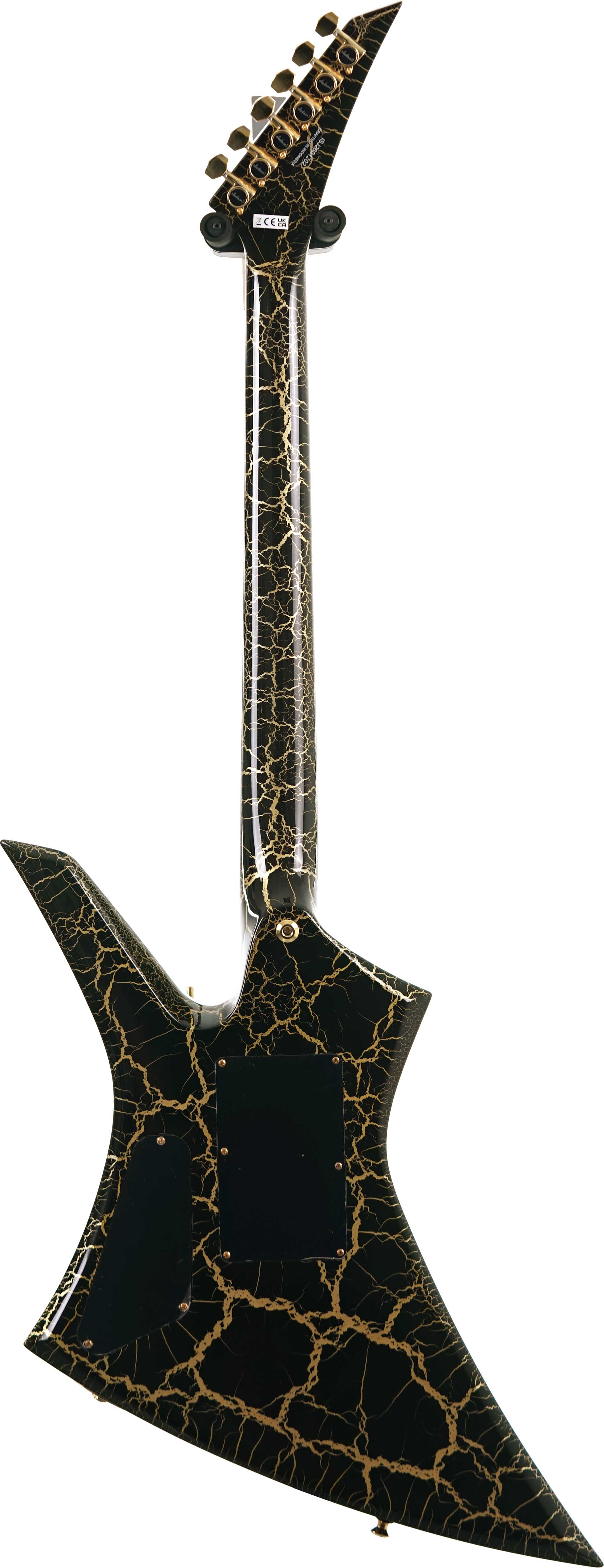 Jackson Pro Plus Series Signature Brandon Ellis Kelly KE27 Maple Fingerboard Gold Crackle
