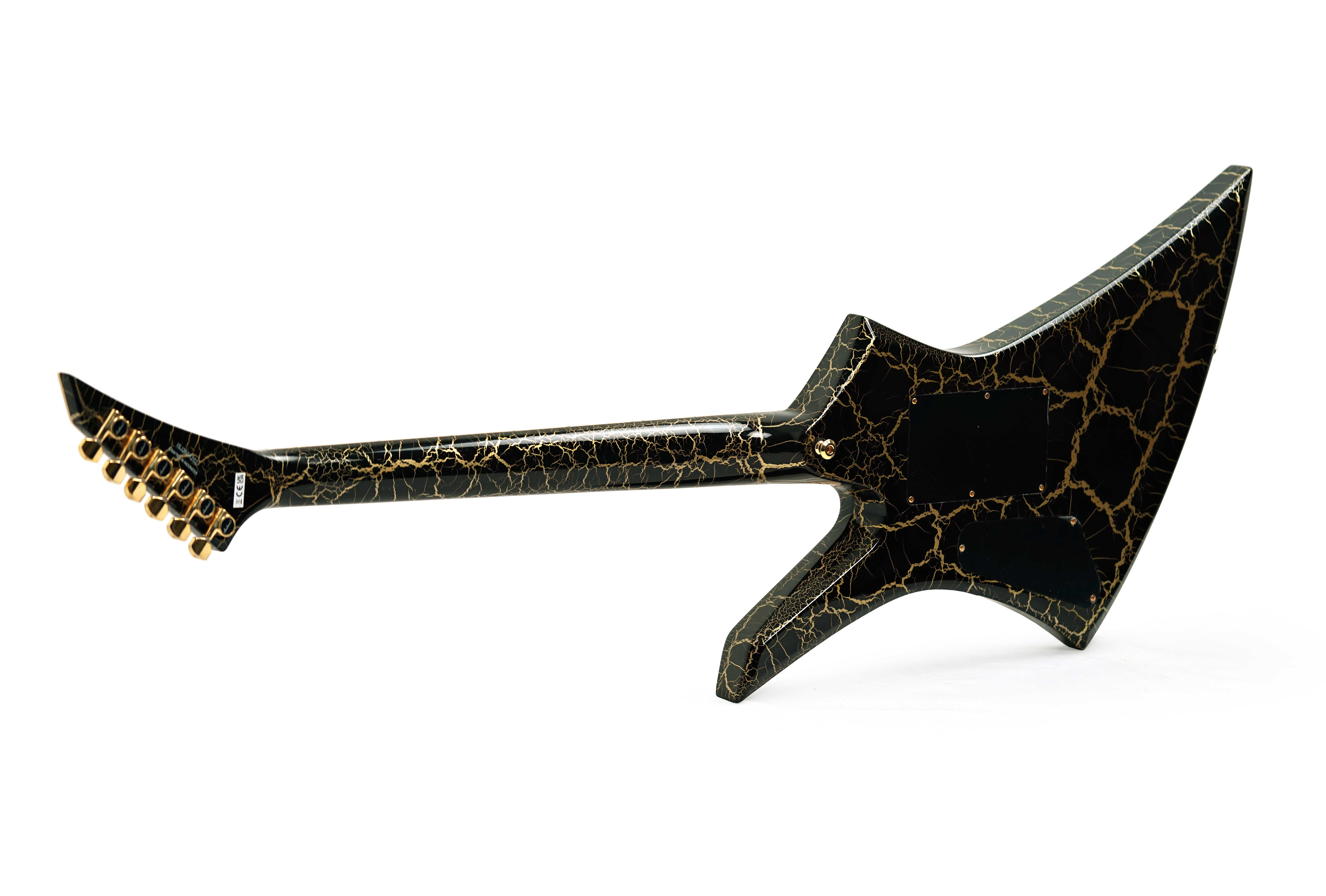 Jackson Pro Plus Series Signature Brandon Ellis Kelly KE27 Maple Fingerboard Gold Crackle