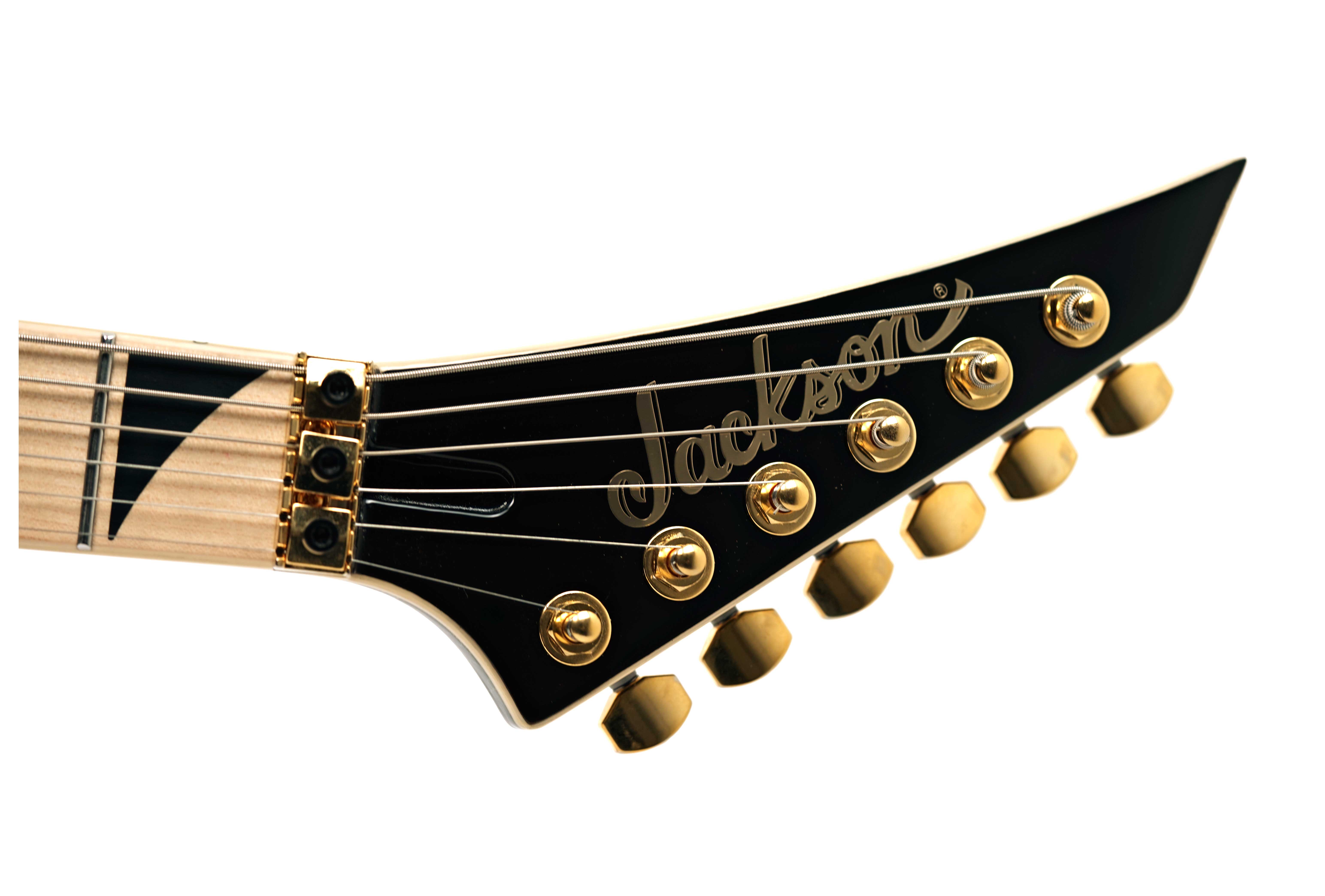 Jackson Pro Plus Series Signature Brandon Ellis Kelly KE27 Maple Fingerboard Gold Crackle
