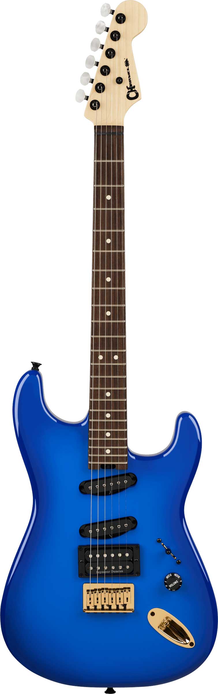Charvel Jake E Lee Signature Pro Mod San Dimas Style 1 HSS HT Rosewood Fingerboard Blue Burst