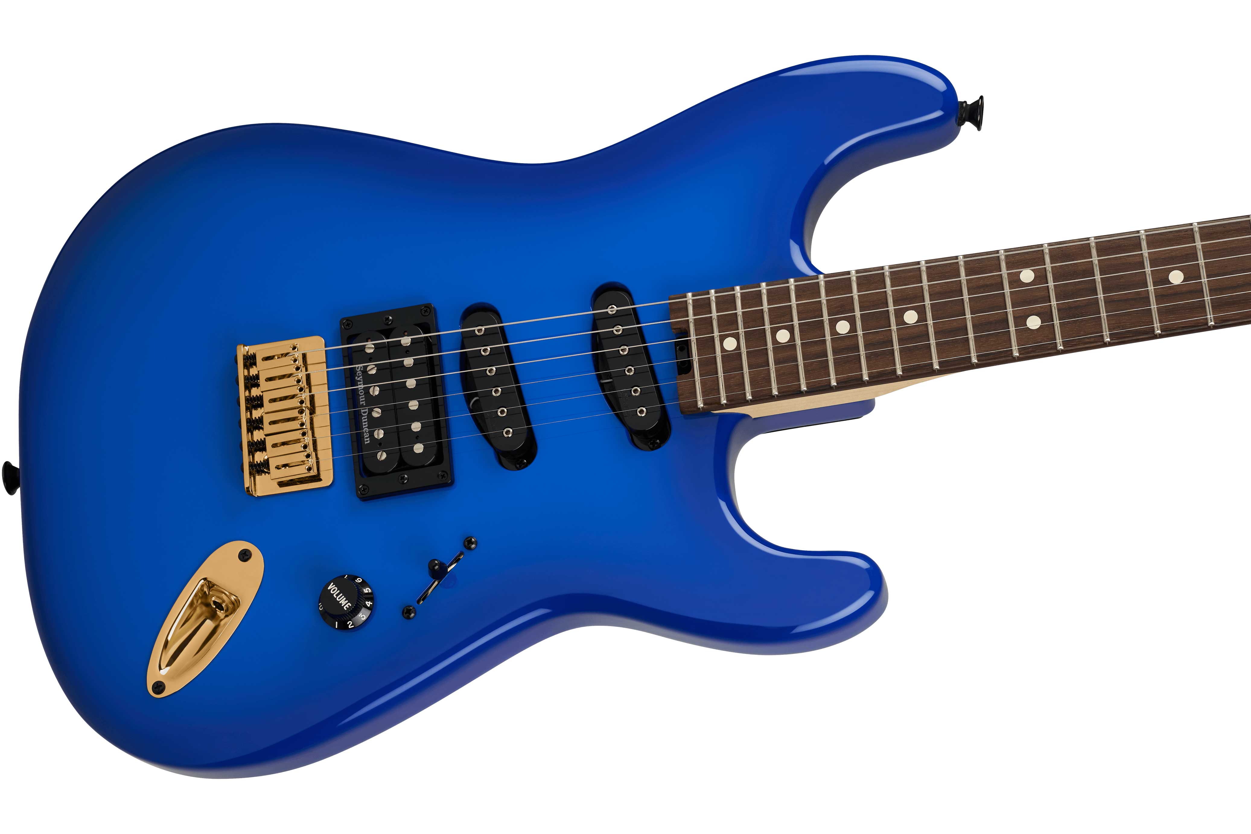 Charvel Jake E Lee Signature Pro Mod San Dimas Style 1 HSS HT Rosewood Fingerboard Blue Burst