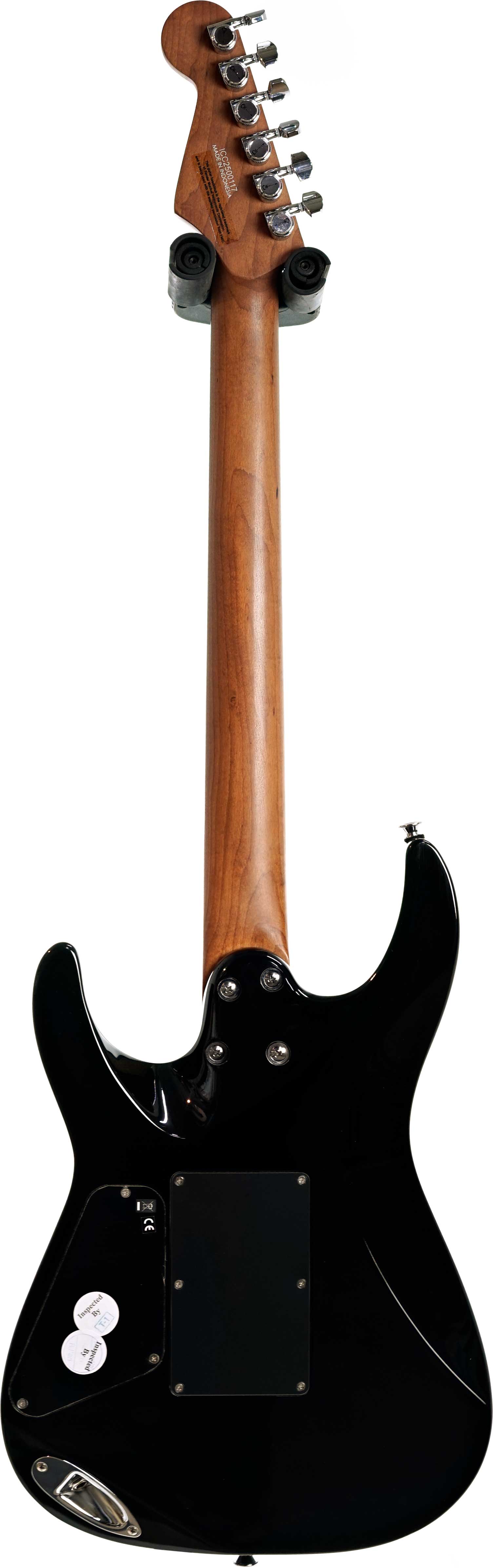 Charvel Pro Mod Plus Dinky DK24 HH 2PT Ebony Fingerboard Raven Black (Ex-Demo) #ICC2500117