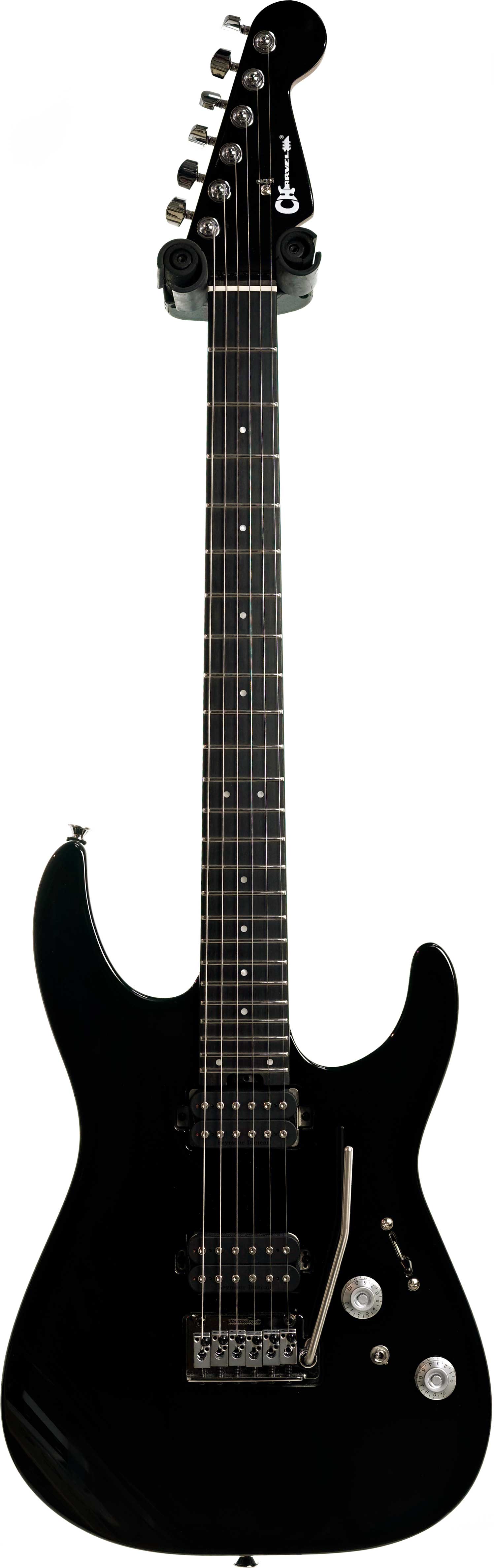Charvel Pro Mod Plus Dinky DK24 HH 2PT Ebony Fingerboard Raven Black (Ex-Demo) #ICC2500117