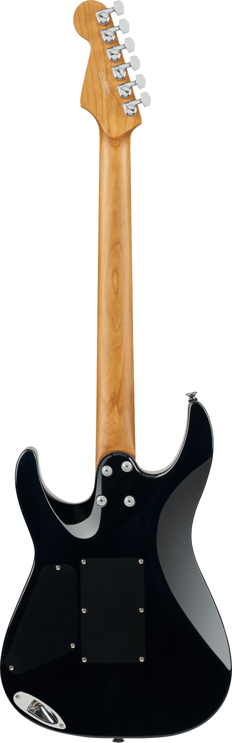 Charvel Pro Mod Plus Dinky DK24 HSS 2PT Ebony Fingerboard Quilted Maple Blue Curacao