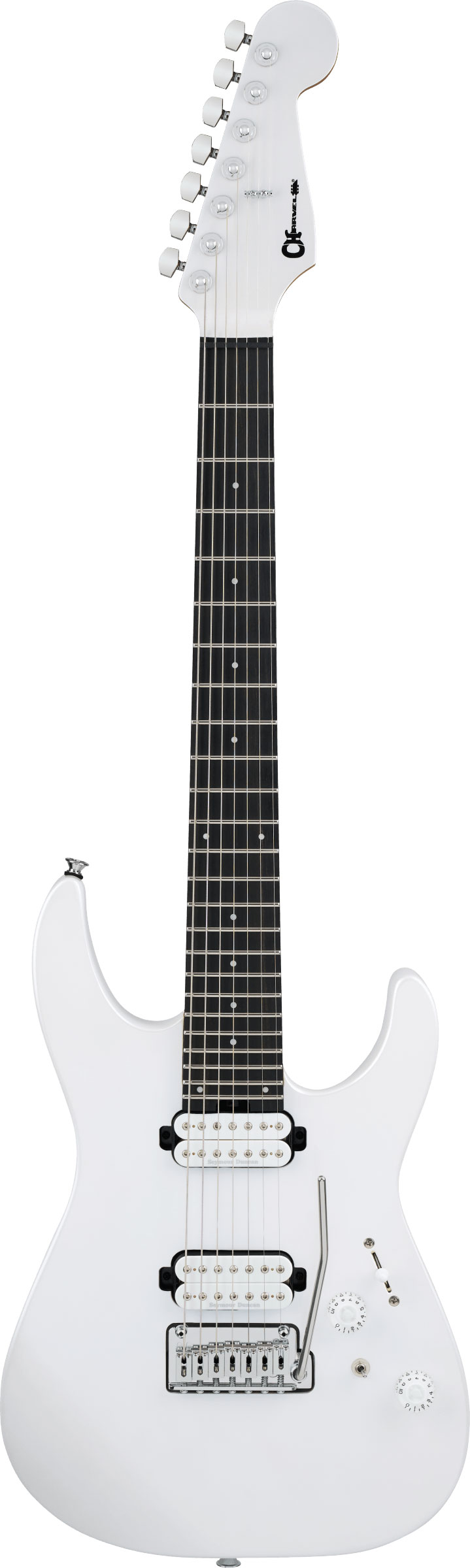 Charvel Pro Mod Plus Limited Edition Dinky DK24-7 HH 2PT Ebony Fingerboard Celestial Silk