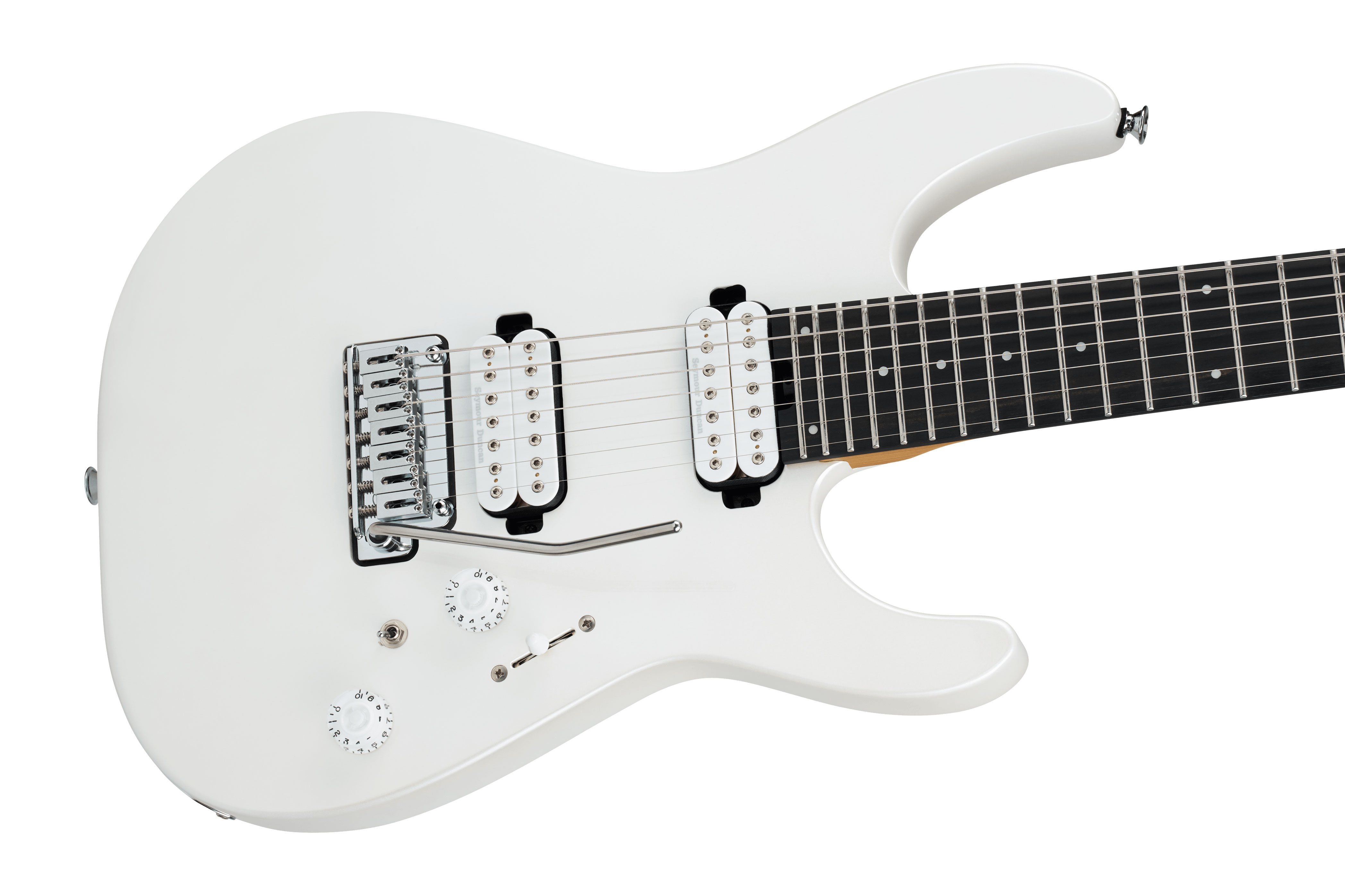 Charvel Pro Mod Plus Limited Edition Dinky DK24-7 HH 2PT Ebony Fingerboard Celestial Silk