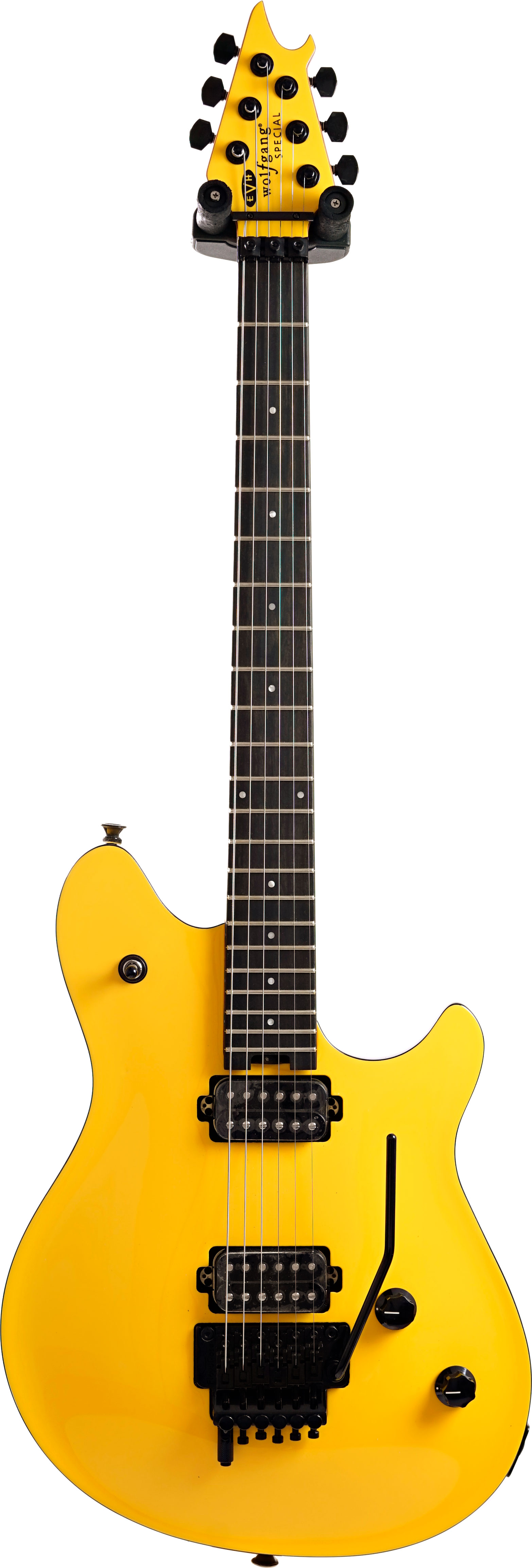 EVH Wolfgang Special Baked Maple Ebony Fingerboard Caution Yellow (Ex-Demo) #WG251591M