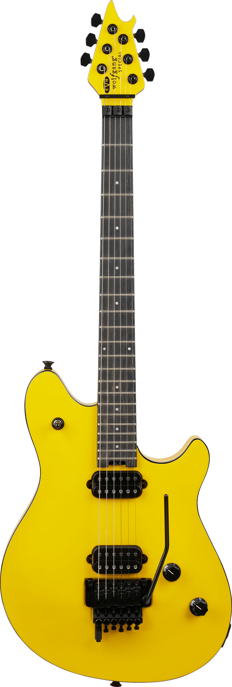 EVH Wolfgang Special Baked Maple Ebony Fingerboard Caution Yellow