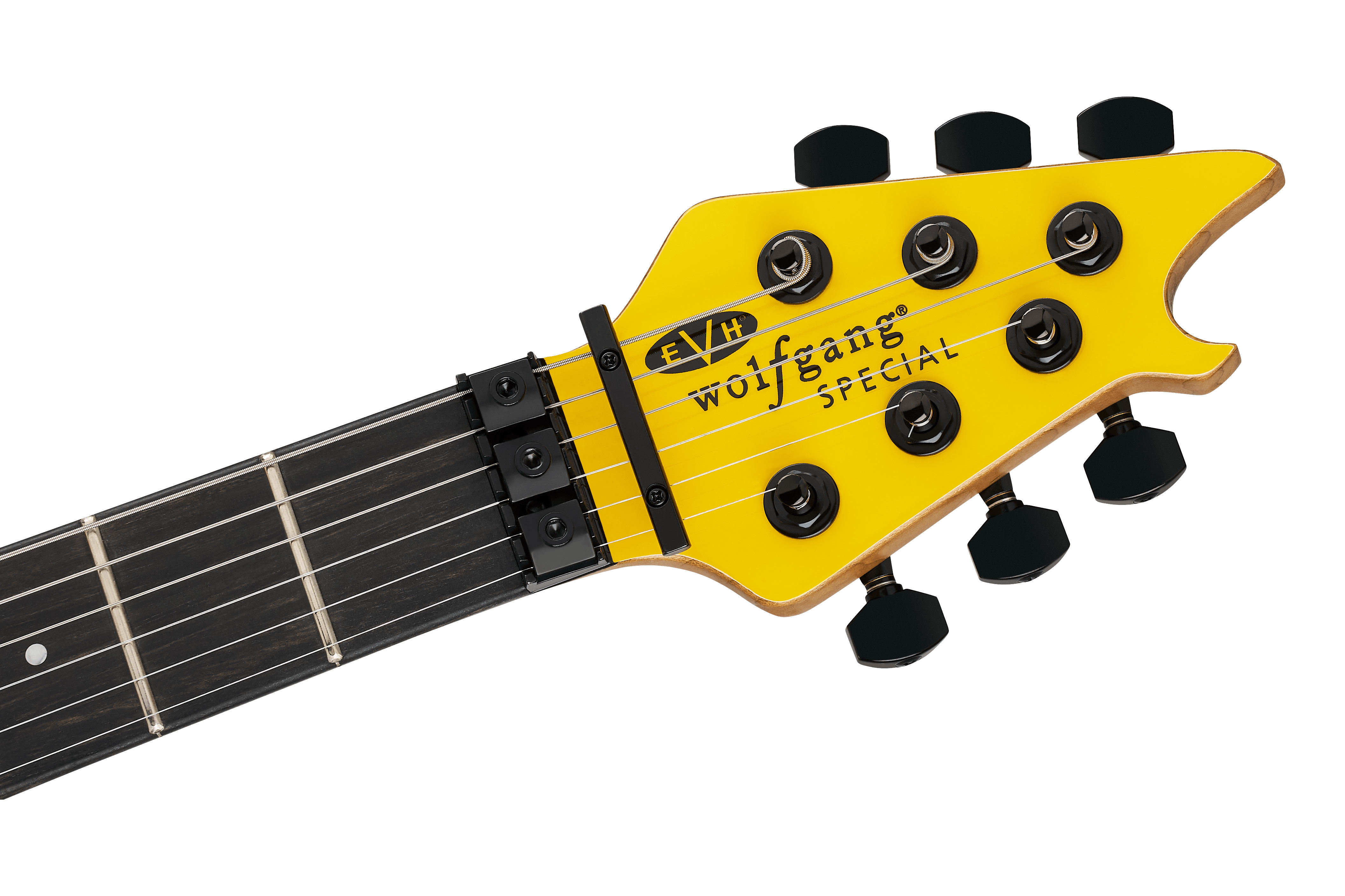 EVH Wolfgang Special Baked Maple Ebony Fingerboard Caution Yellow