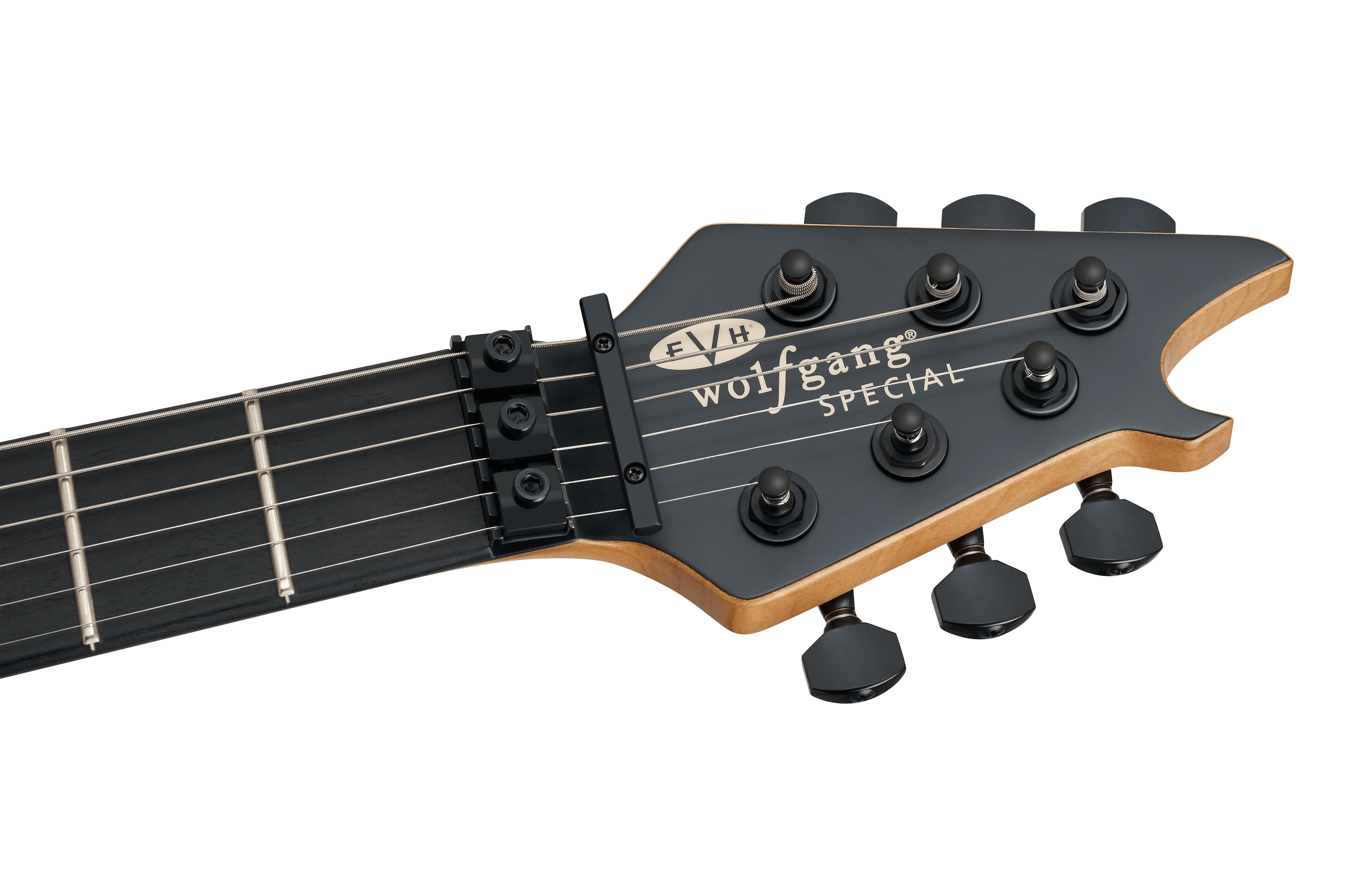 EVH Wolfgang Special Baked Maple Ebony Fingerboard Stealth Black