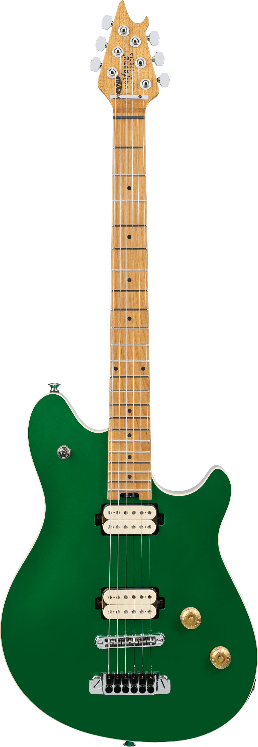 EVH Wolfgang Special TOM Baked Maple Fingerboard Kandy Green