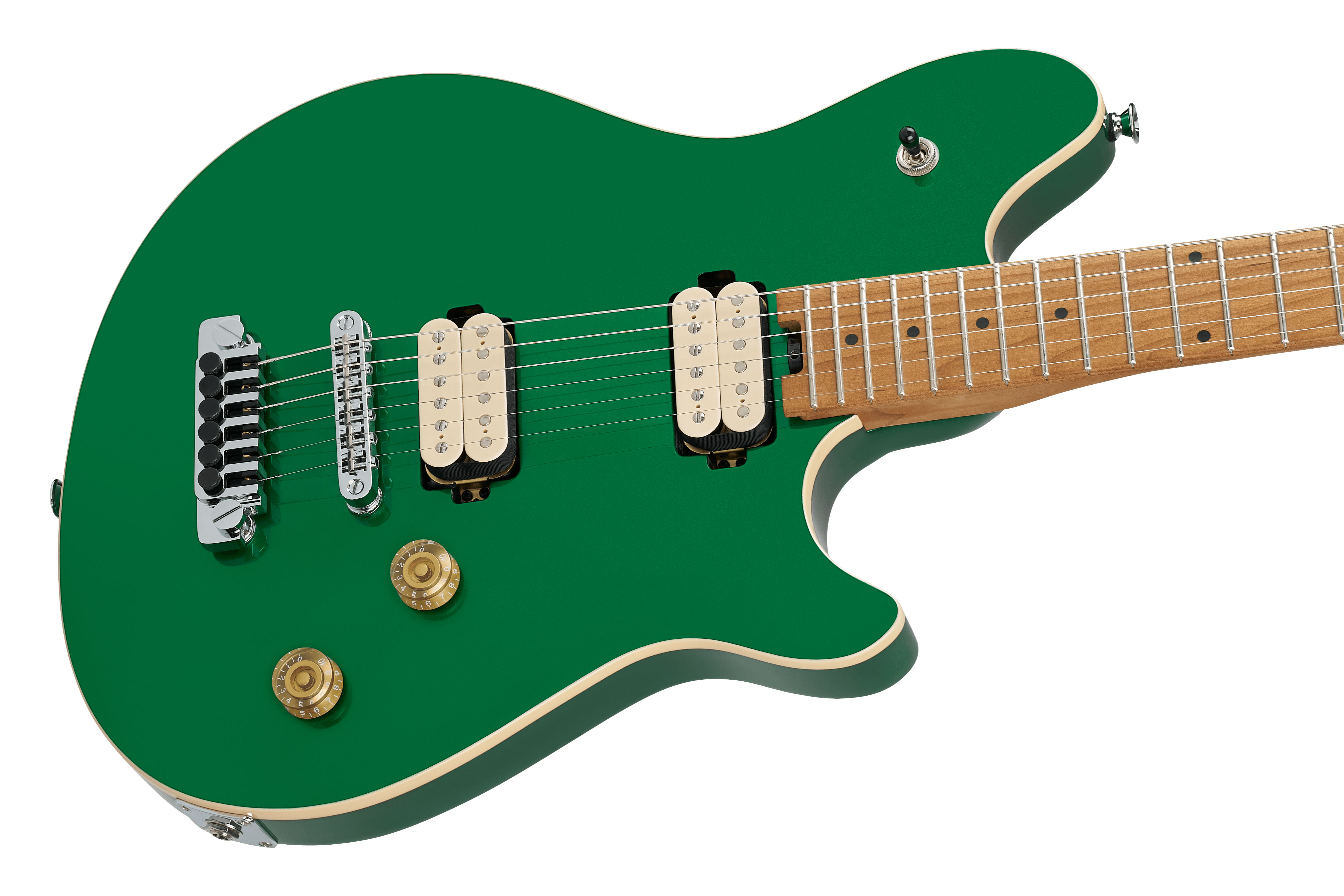 EVH Wolfgang Special TOM Baked Maple Fingerboard Kandy Green