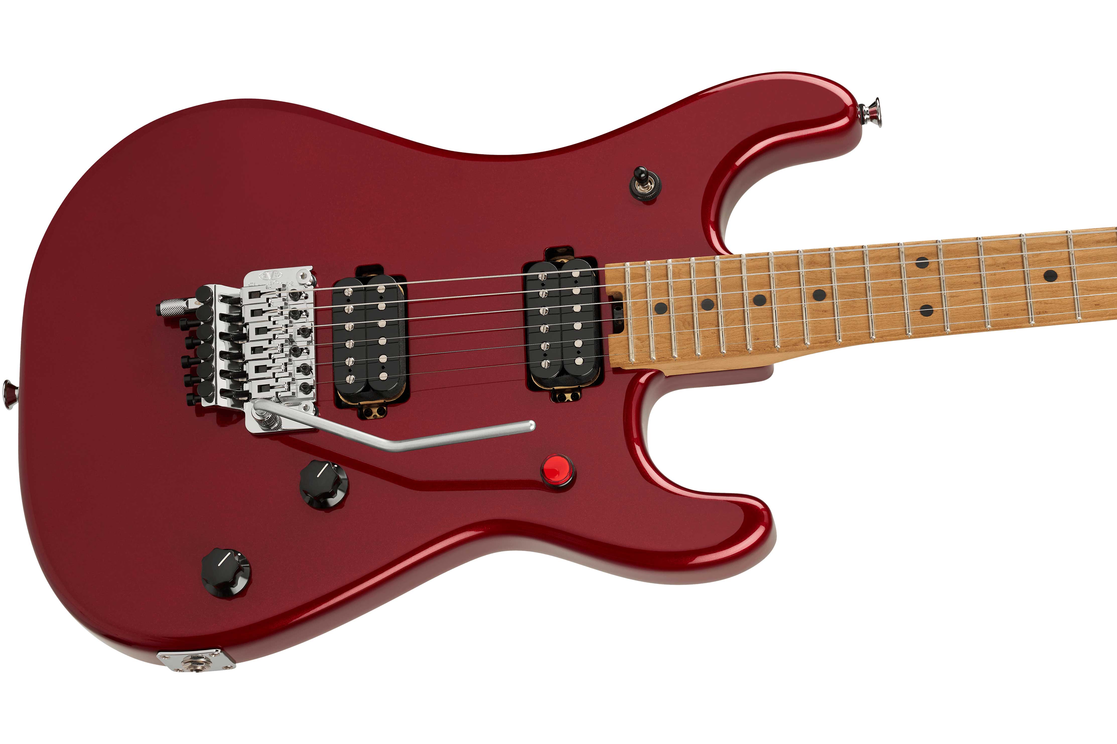EVH 5150 Series Deluxe Baked Maple Candy Apple Red Metallic