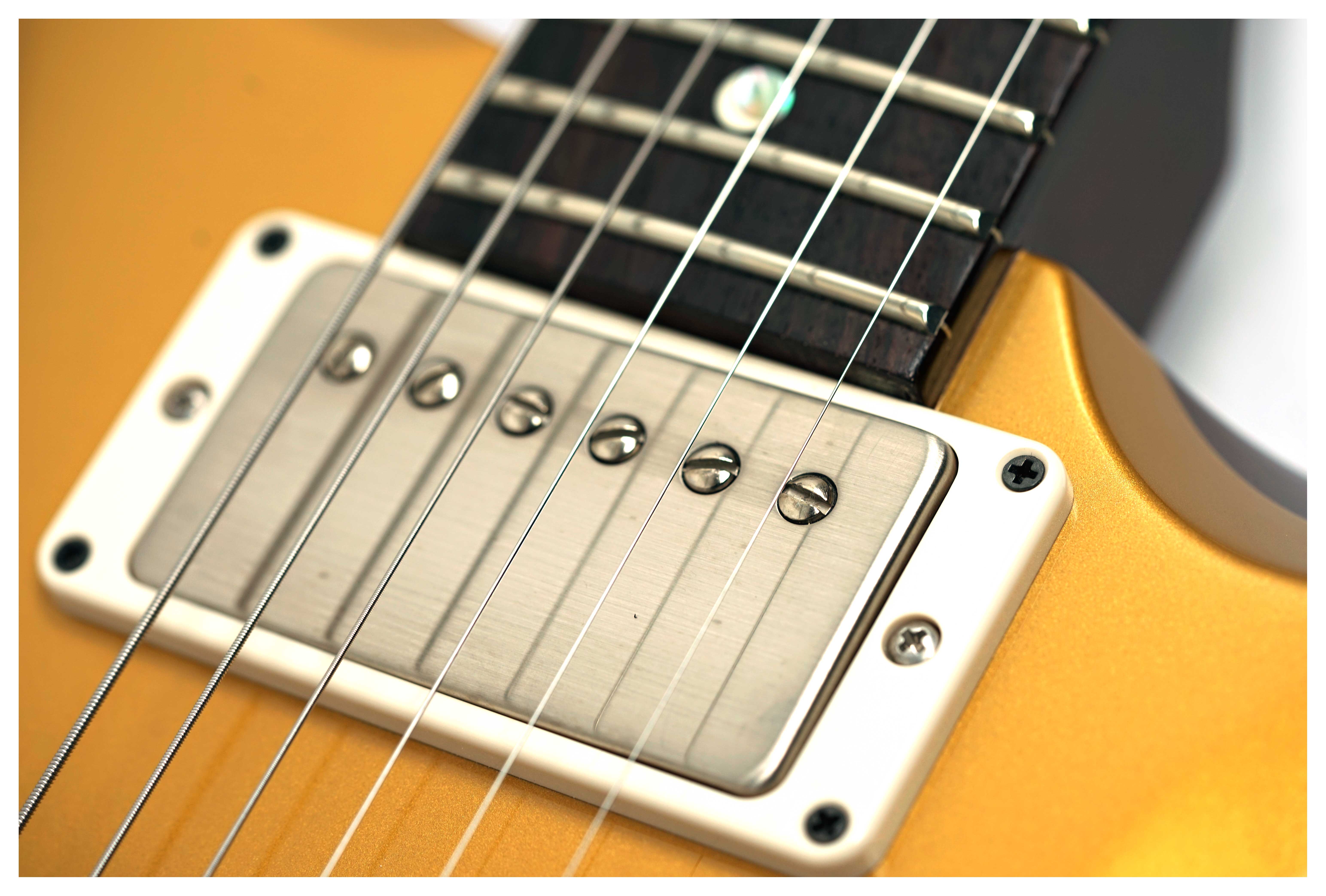 PRS DGT Semi Hollow Moons Gold Top #0420522