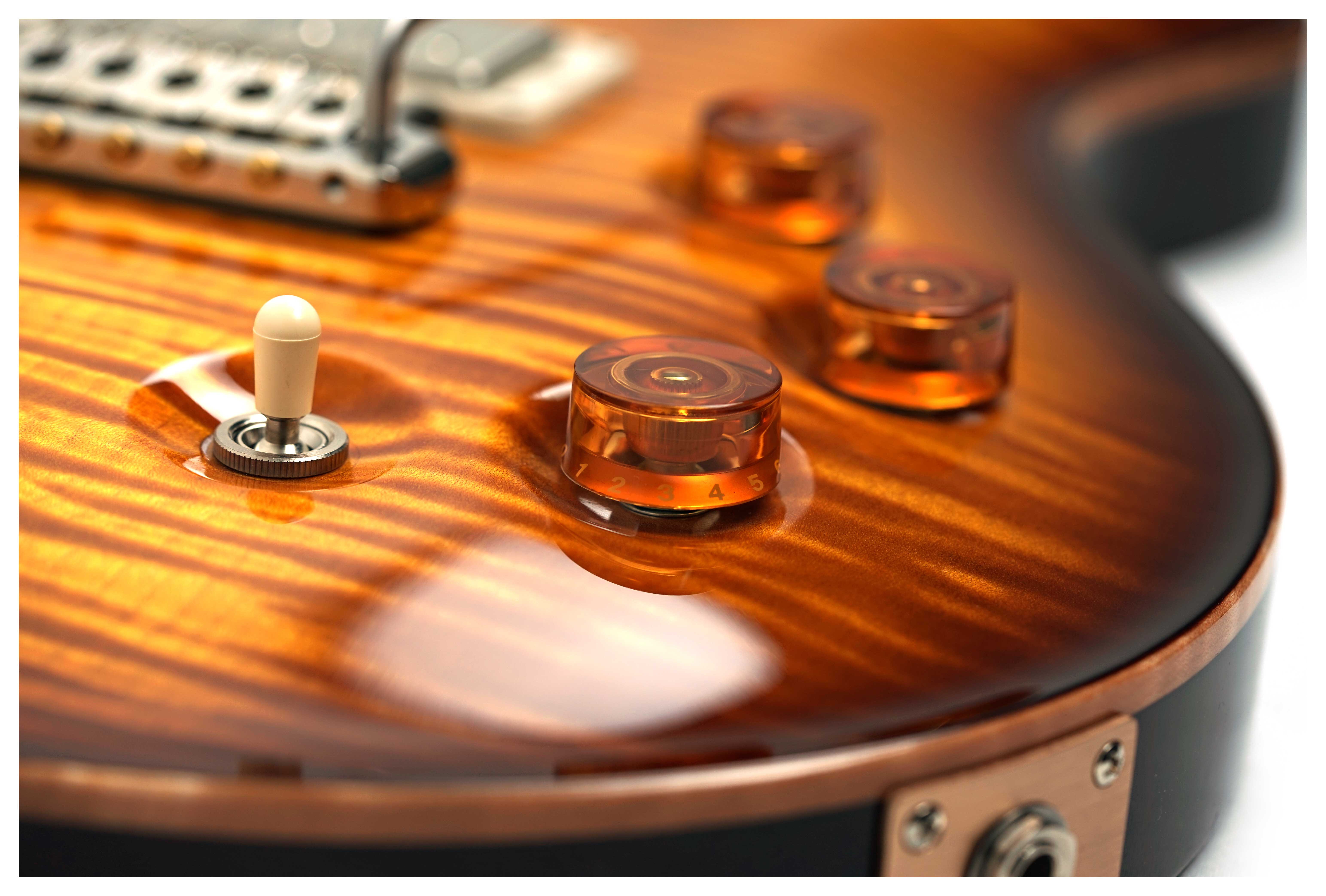 PRS DGT Semi Hollow Moons McCarty Tobacco Sunburst #0422019