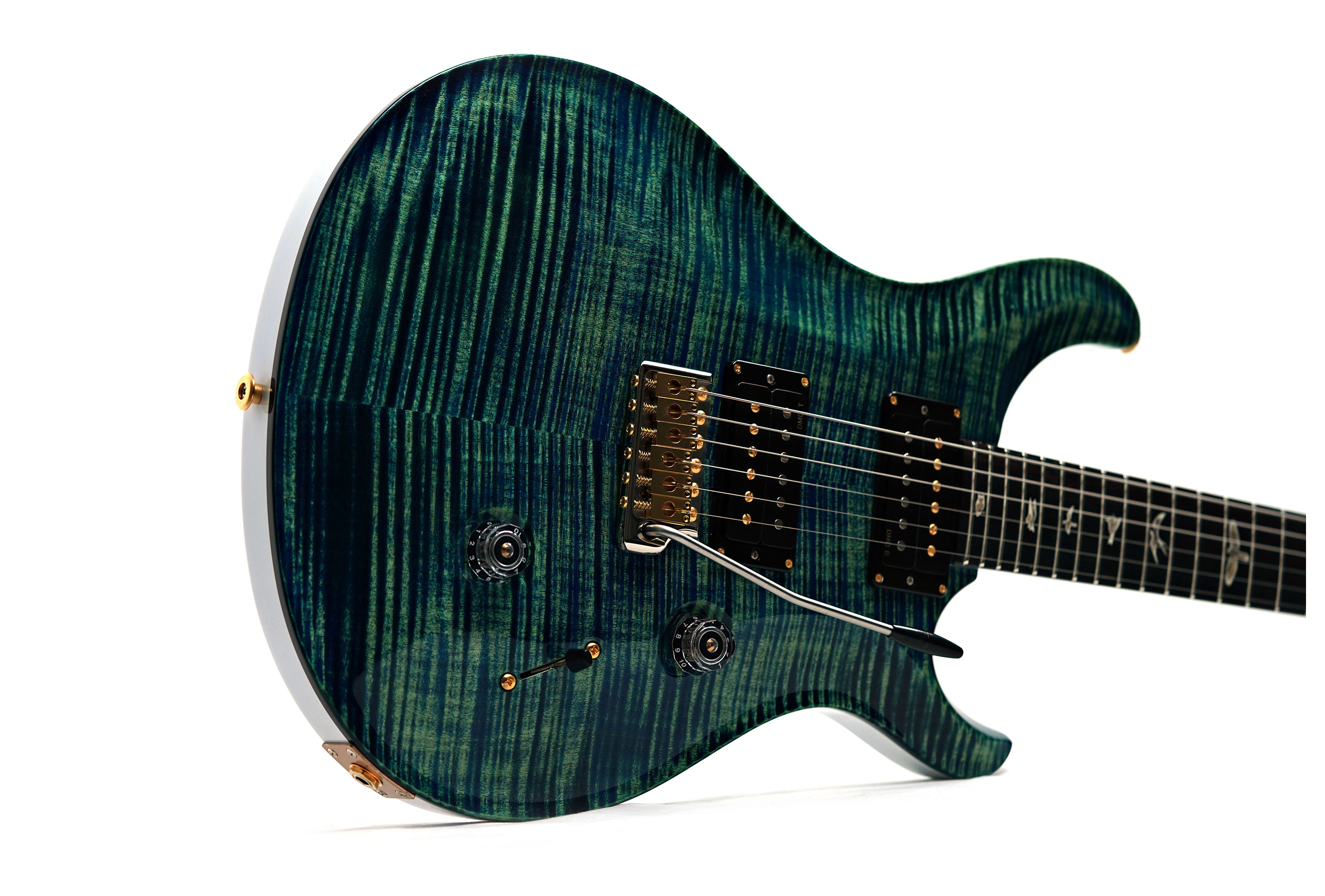 PRS Custom 24 10 Top River Blue Pearl #0426767