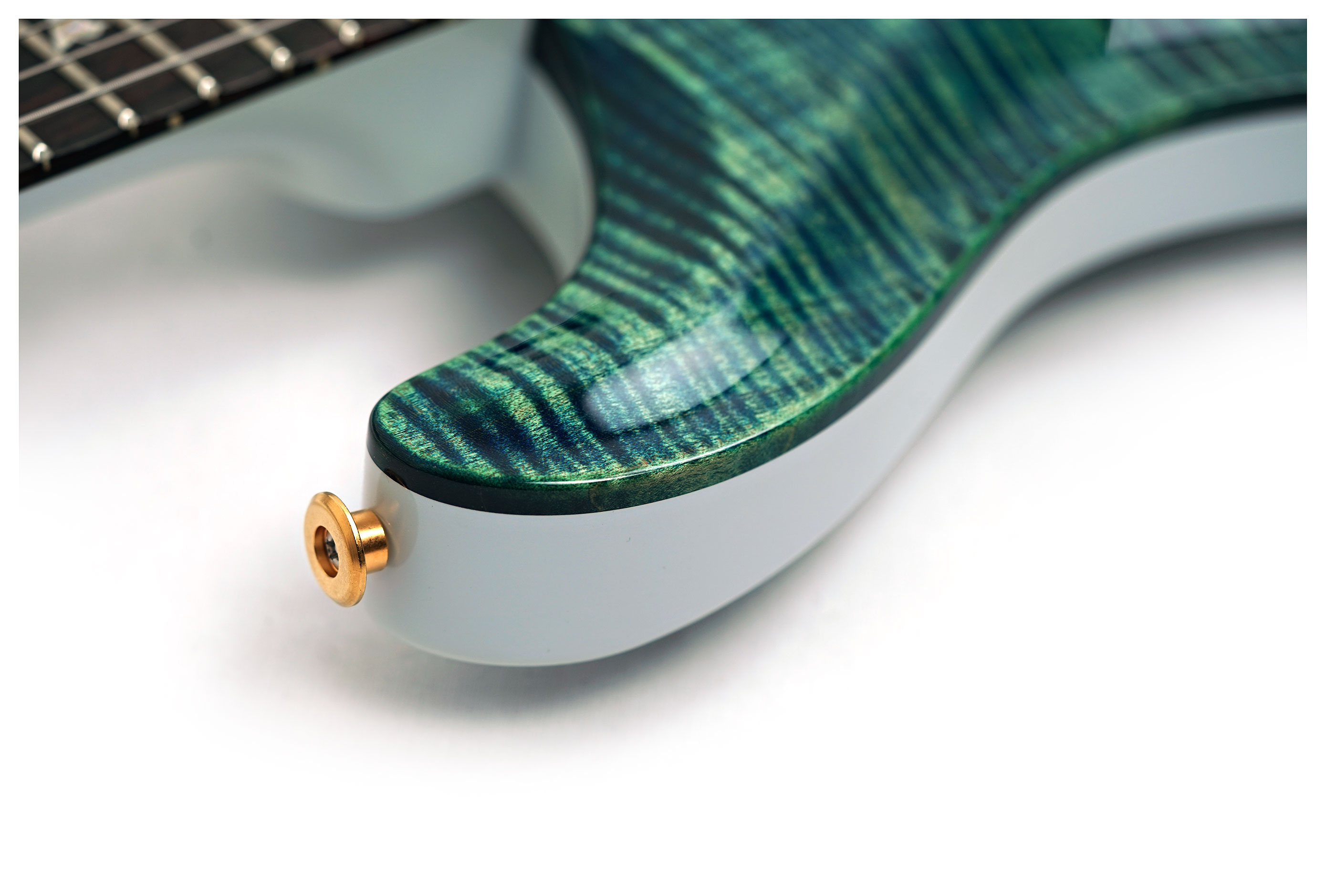 PRS Custom 24 10 Top River Blue Pearl #0426767