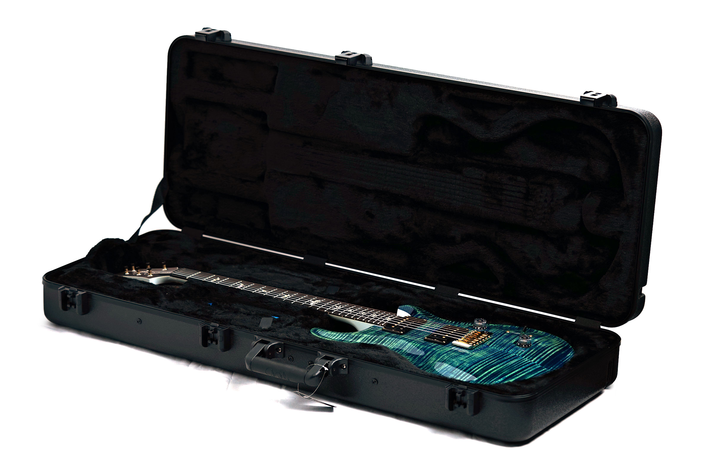PRS Custom 24 10 Top River Blue Pearl #0426767