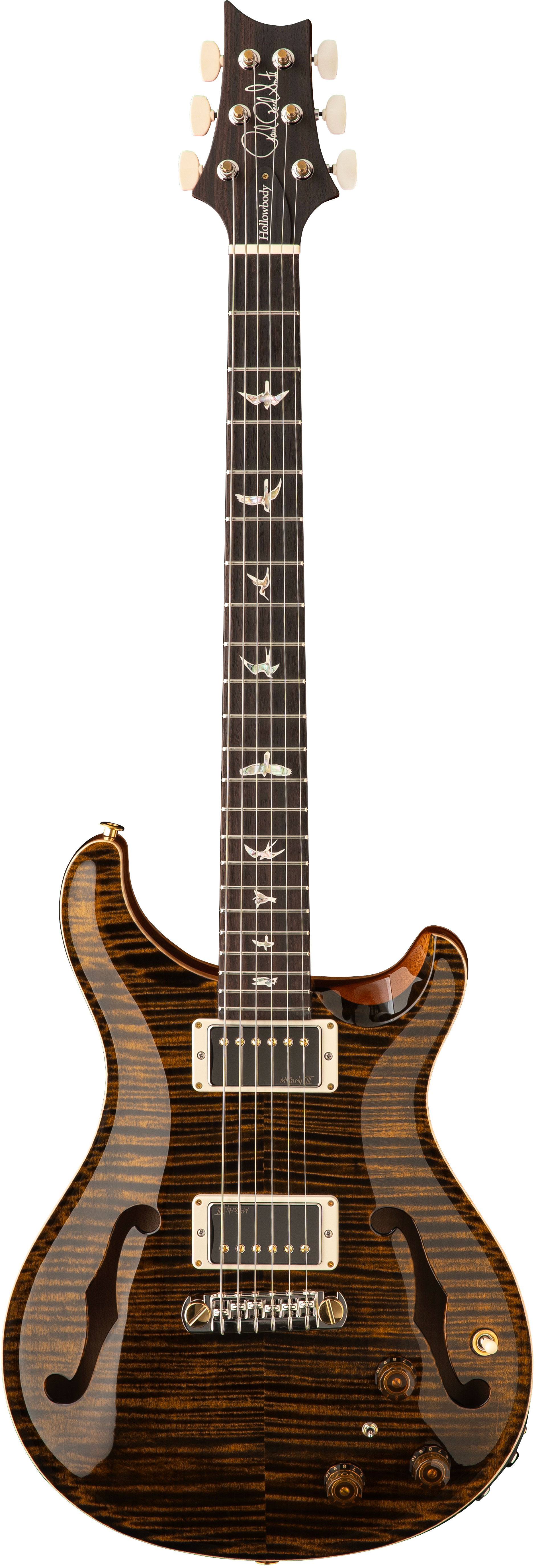 PRS Hollowbody II Piezo Tiger Eye