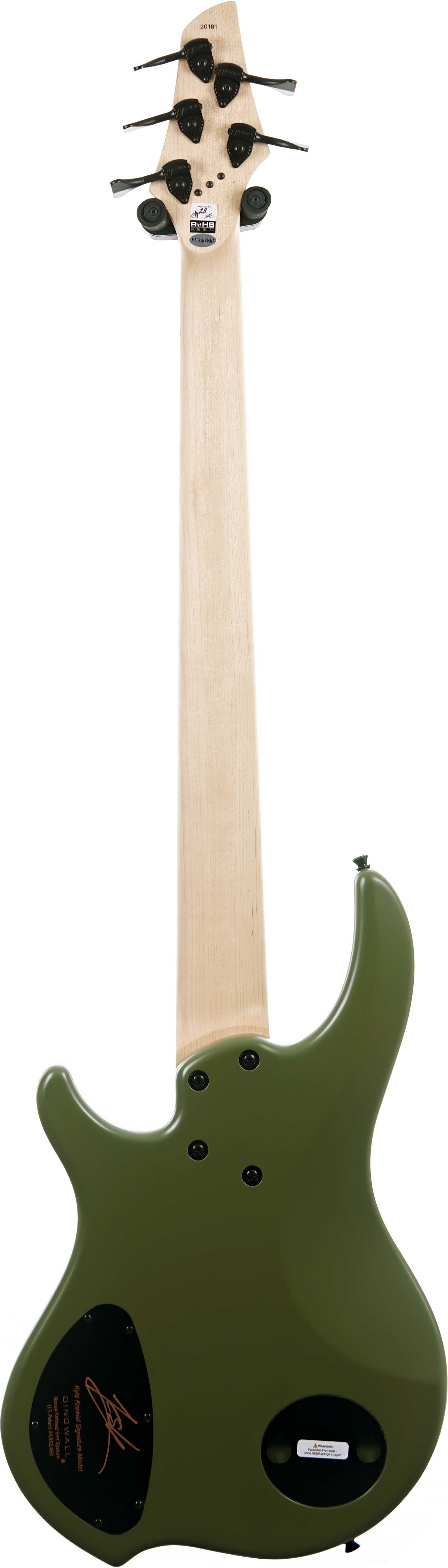 Dingwall KK3 Kyle Konkiel 5-String Matte Army Green #20181